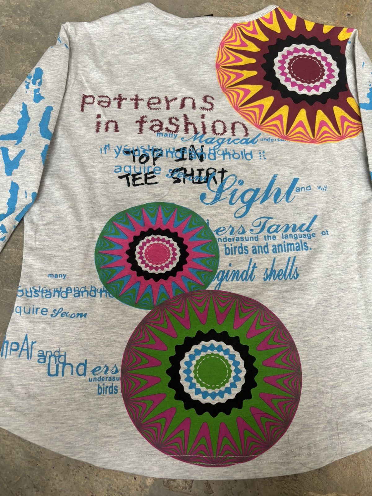 Hysteric Glamour × Japanese Brand Y2k Opium Kashitu Art Top in tee Longsleeve Size M / US 6-8 / IT 42-44 - 4 Thumbnail