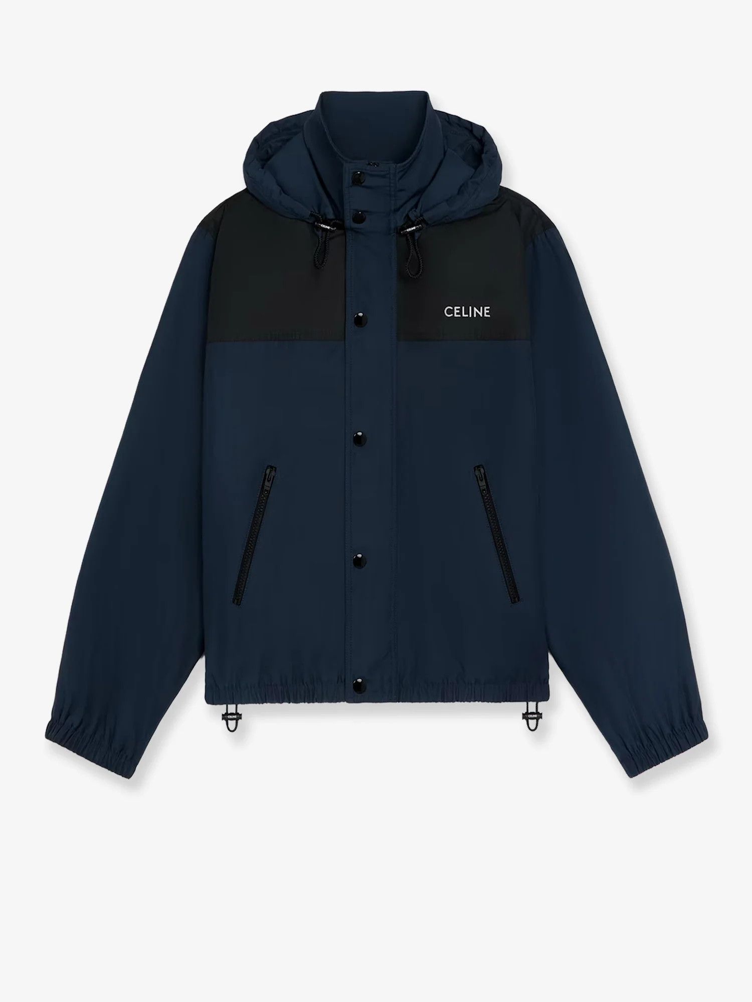 Celine Bicolor Logo Nylon Jacket Size US M / EU 48-50 / 2 - 1 Thumbnail