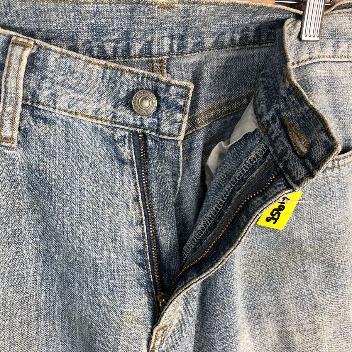 Japanese Brand Uniqlo japan vintage faded Blue Denim Pants #A955 Size US 30 / EU 46 - 11 Thumbnail