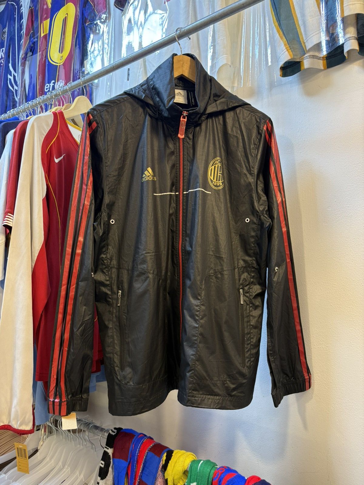 Adidas AC Milan Tracksuit Size US XL / EU 56 / 4 - 1 Thumbnail