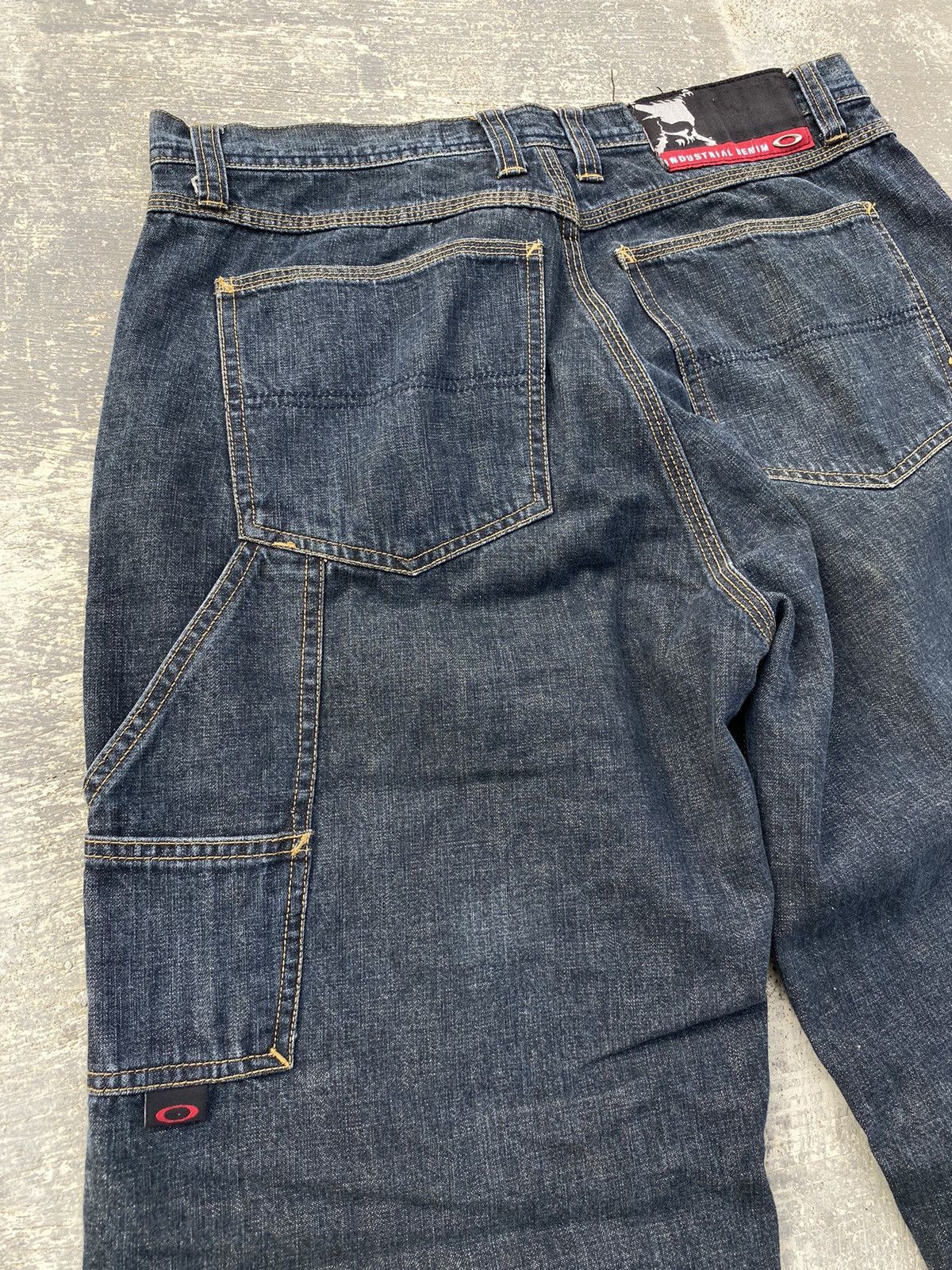 Oakley × Vintage VINTAGE OAKLEY INDUSTRIAL BAGGY CARPENTER GORPCORE RAVE PUNK Size US 34 / EU 50 - 8 Thumbnail