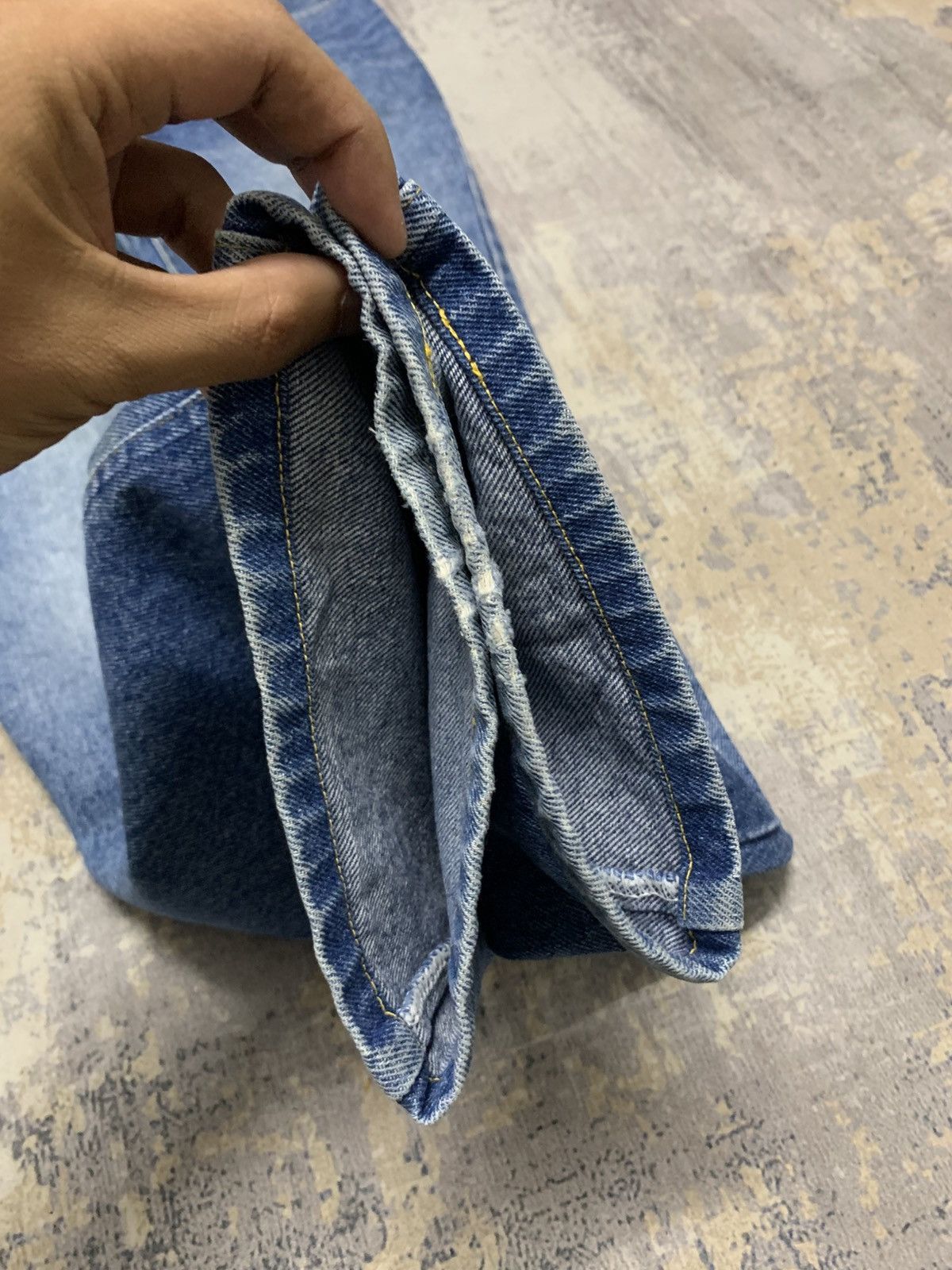 Lee Vintage Lee Distressed Jeans Made In Usa W32x32 Size US 32 / EU 48 - 6 Thumbnail