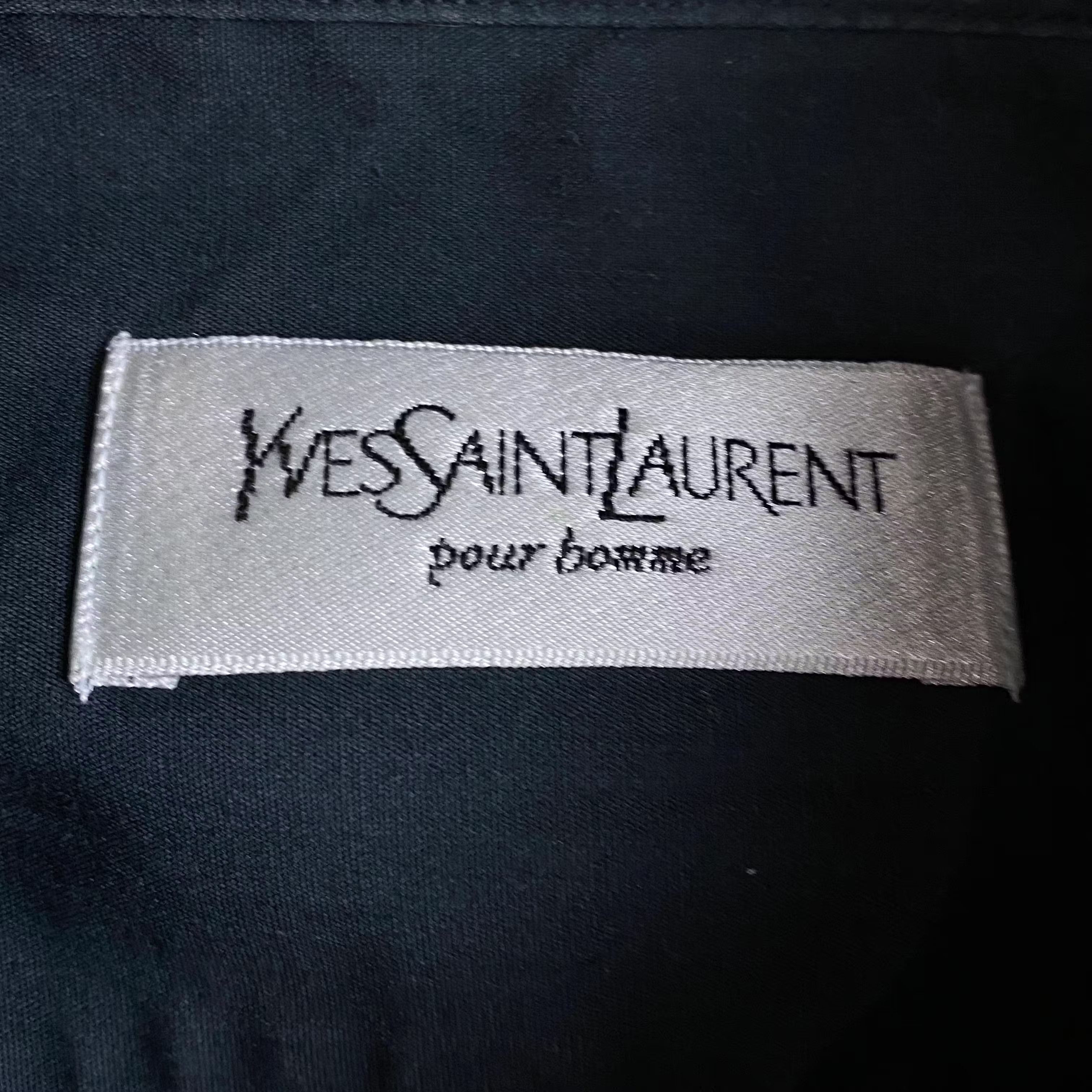 Vintage × Yves Saint Laurent Shirt Long Sleeve Yves Saint Laurent Vintage Size 41/16 Size US L / EU 52-54 / 3 - 4 Thumbnail