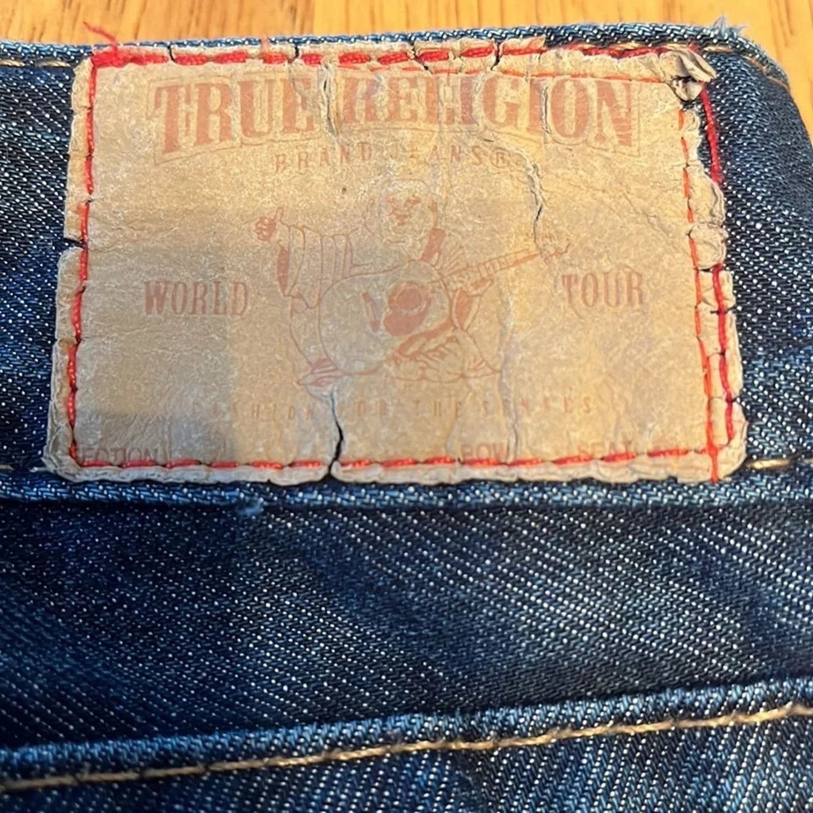 True Religion True Religion Y2K vintage wide leg twisted flare jeans, sz25 Size 25" / US 0 / IT 36 - 9 Thumbnail