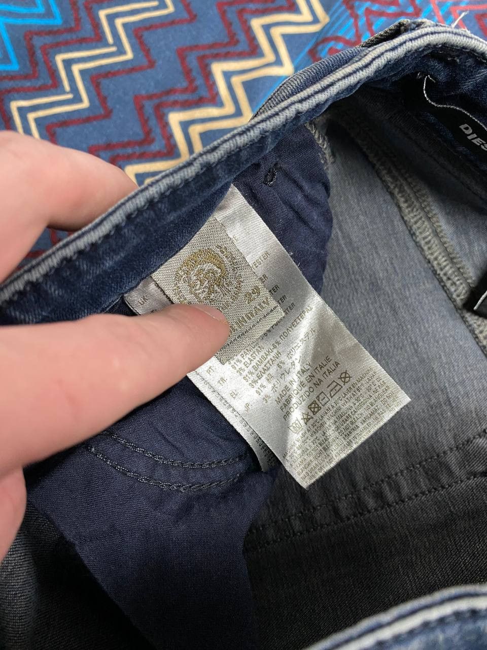 Diesel × Japanese Brand × Vintage Vintage Diesel Faded Distressed Y2K Jeans Size 29" - 3 Thumbnail