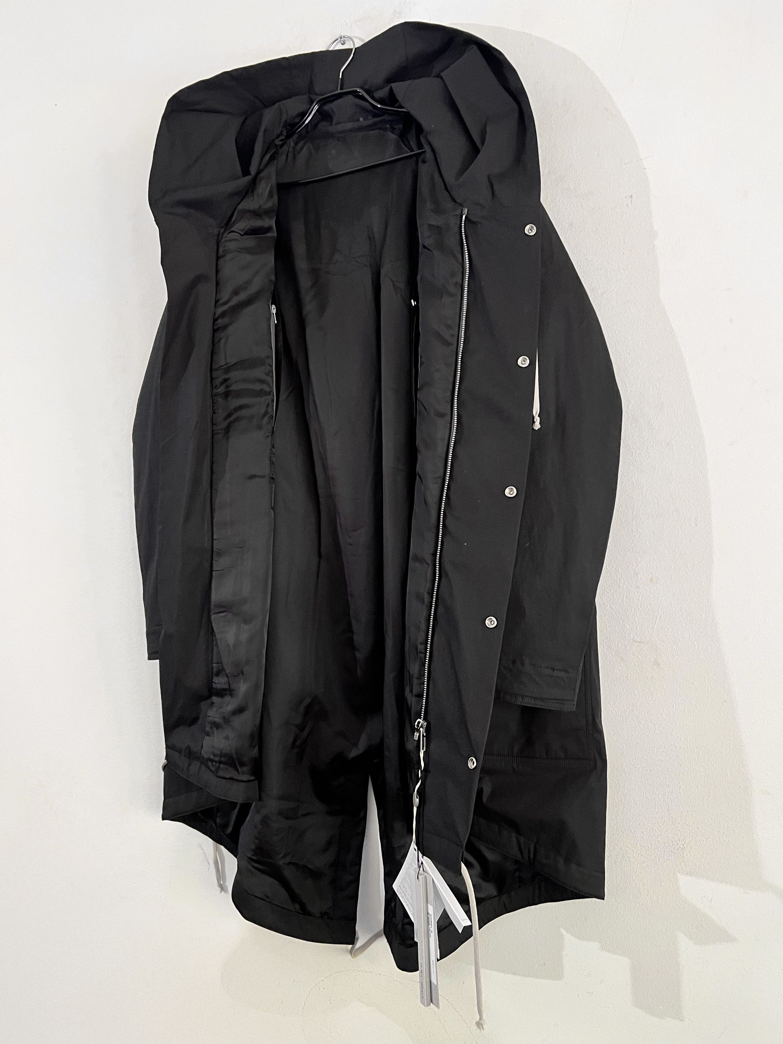 Rick Owens Rick Owens Bauhaus Fishtail Hooded Coat Size US L / EU 52-54 / 3 - 6 Thumbnail