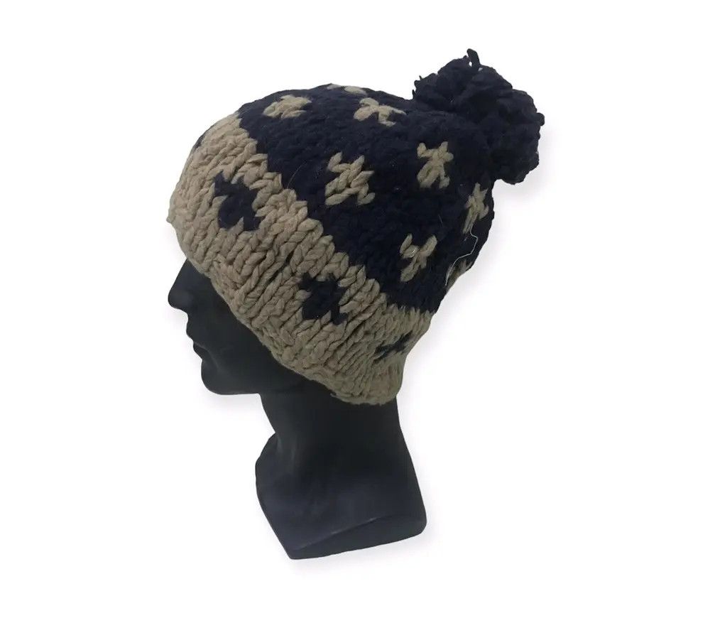 Japanese Brand Japanese Brand Iliam Loeb Knit Beanie Hat Size ONE SIZE - 1 Thumbnail