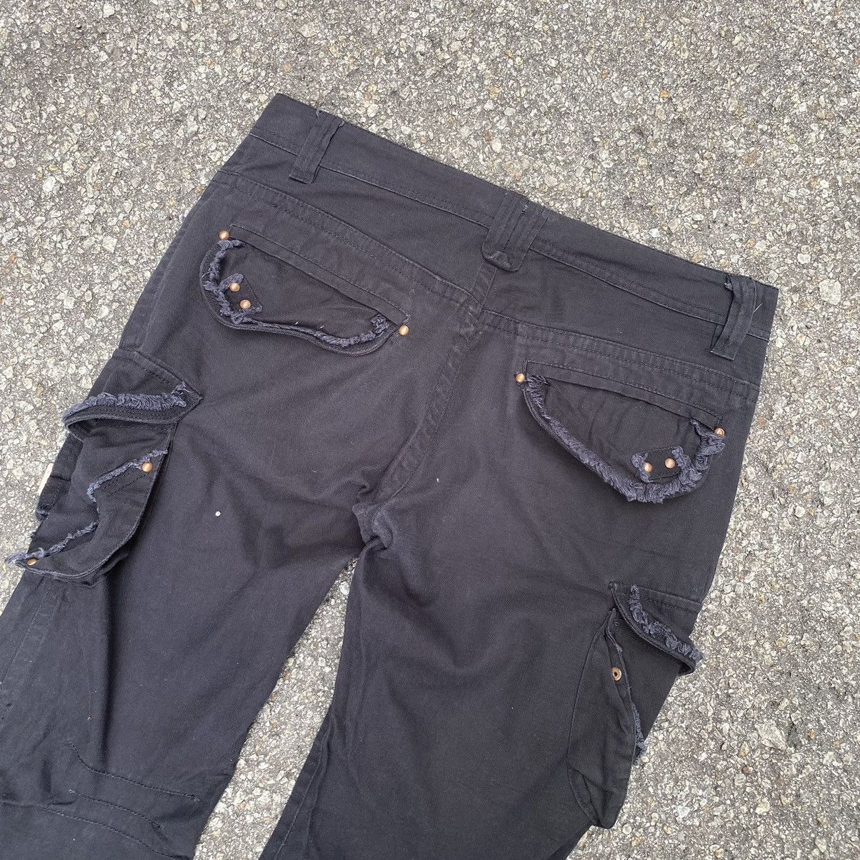 Hysteric Glamour Flare Cargo Pants Boot Cut Jeans LGB Multi Pocket Size US 32 / EU 48 - 10 Thumbnail