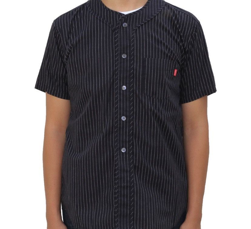SS14 Pin Stripe Baseball Jersey