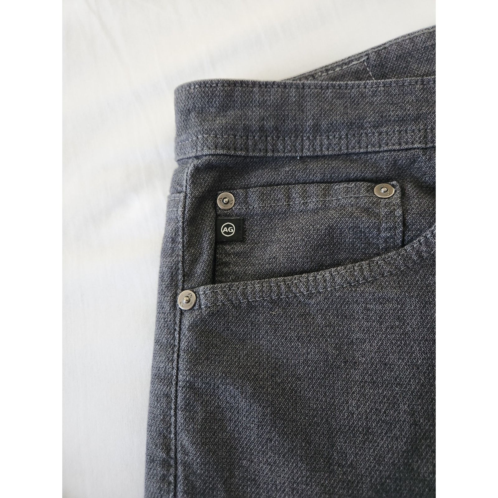 AG Adriano Goldschmied AG Adriano Goldschmied Everett Slim Straight Jeans Men Gray Size US 34 / EU 50 - 7 Thumbnail