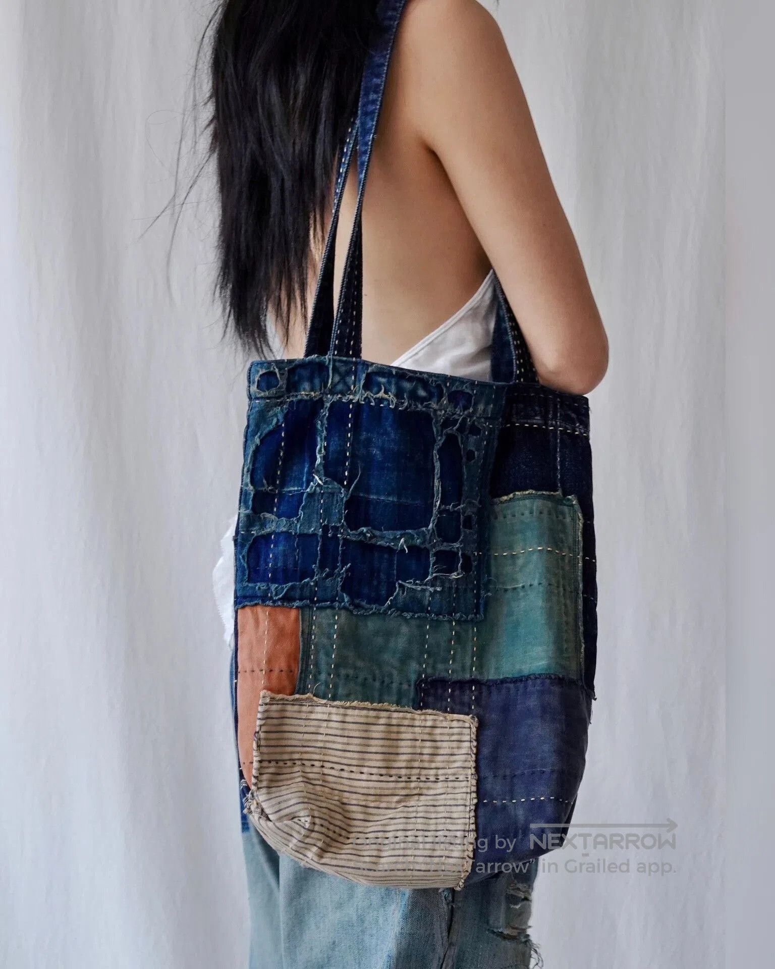 Kapital KAPITAL BORO Tote Bag. Size ONE SIZE - 2 Thumbnail