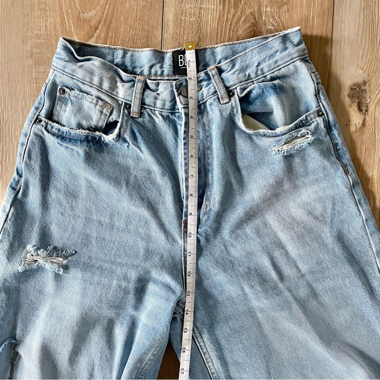 Bdg Urban Outfitters 🌺 BDG Baggy Skater Distressed Jeans Size 26" / US 2 / IT 38 - 15 Thumbnail