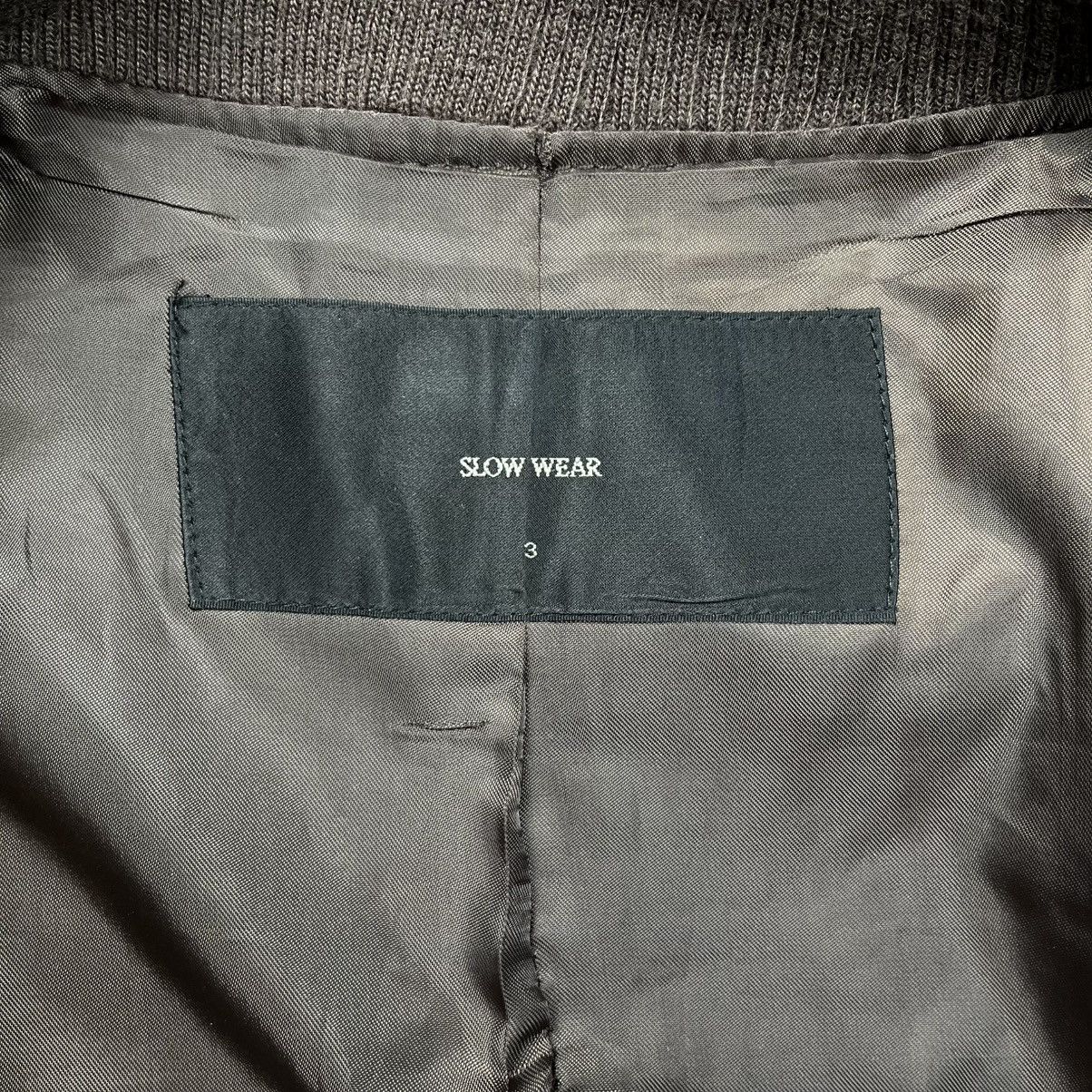 Isamu Katayama Backlash Slow Wear multi zipper bomber leather jacket Size US M / EU 48-50 / 2 - 8 Thumbnail