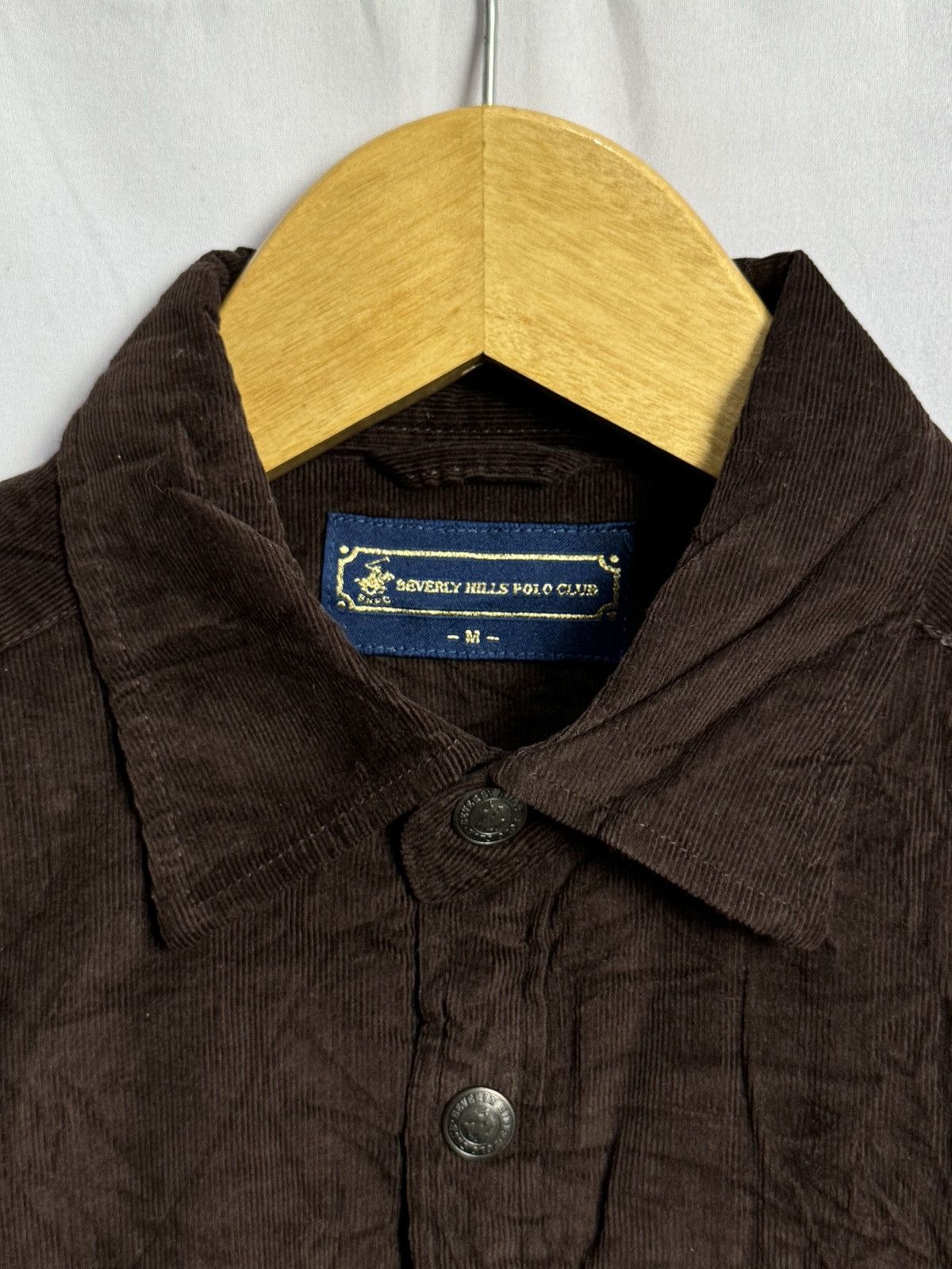 Beverly Hills Polo Club × Polo Ralph Lauren × RRL Ralph Lauren Polo Shirt Corduroy Sherpa For Winter Size US M / EU 48-50 / 2 - 5 Thumbnail