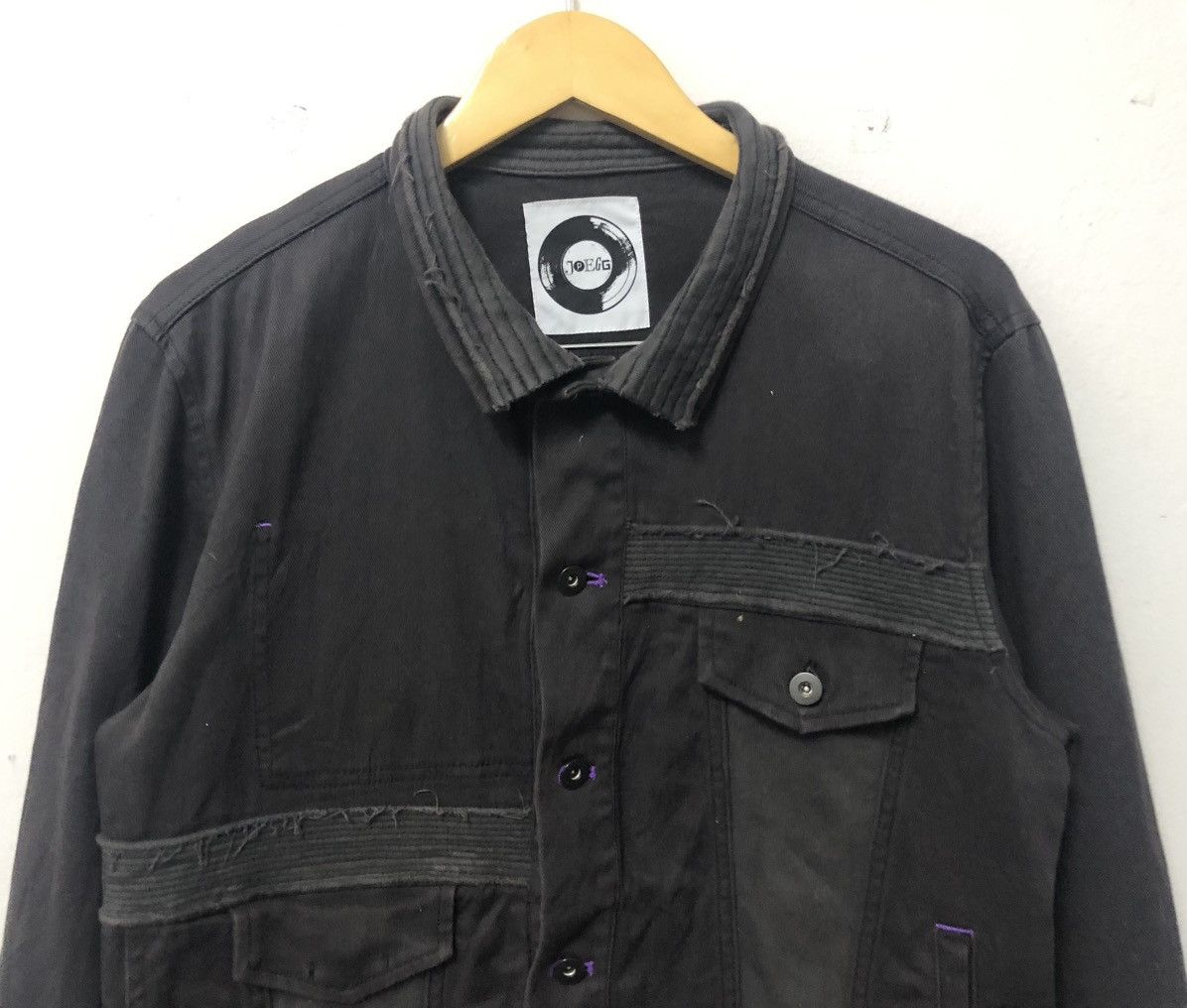 Japanese Brand Vintage JPEGG Button Fly Denim Jacket Size US S / EU 44-46 / 1 - 3 Thumbnail