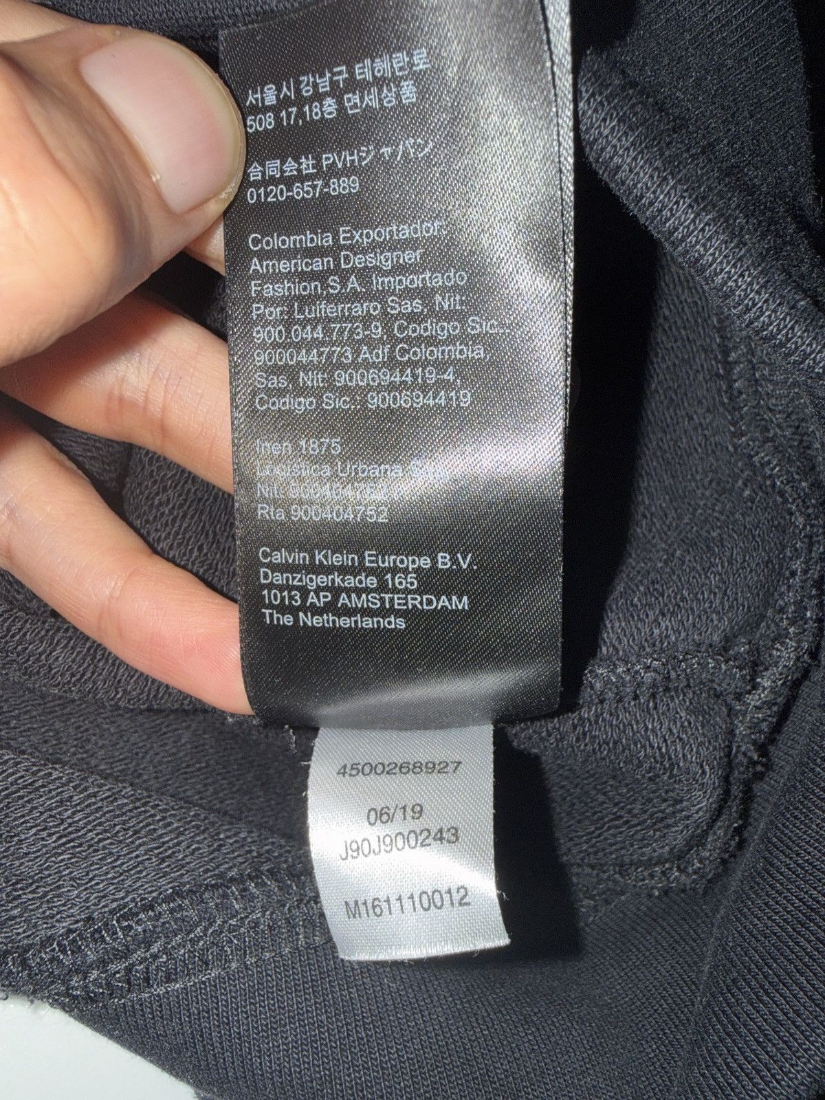 Calvin Klein 205W39NYC CALVIN KLEIN EST 1978 LIMITED EDITION RARE BLACK HOODIE Size US M / EU 48-50 / 2 - 6 Thumbnail