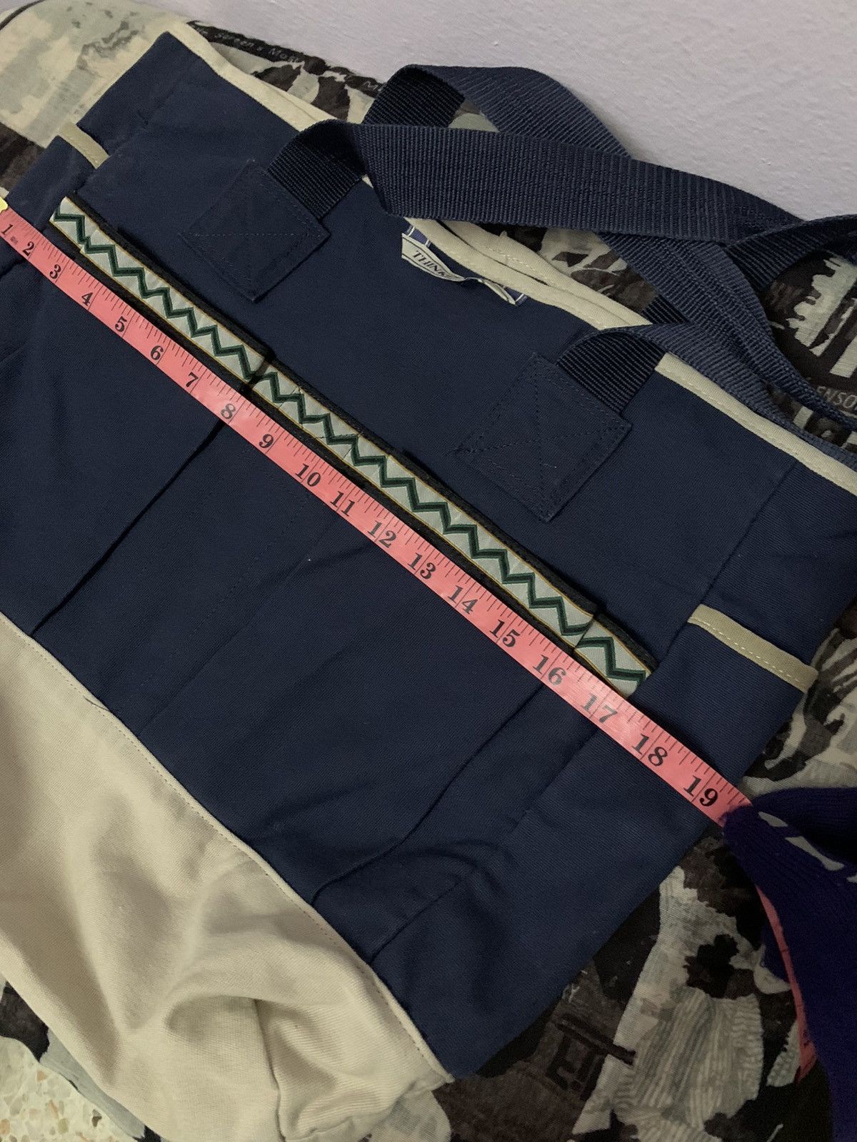 Japanese Brand 💥Japanese Think Pink Cargo Tote Bag Size ONE SIZE - 5 Thumbnail