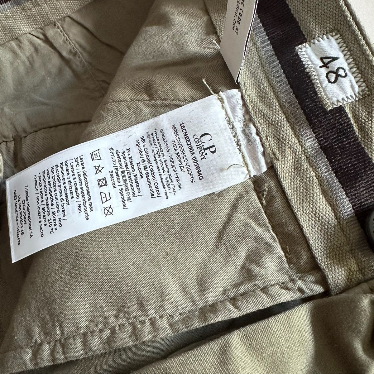 C.P. Company CP Company Bermuda Cargo Shorts Size US 35 - 9 Thumbnail