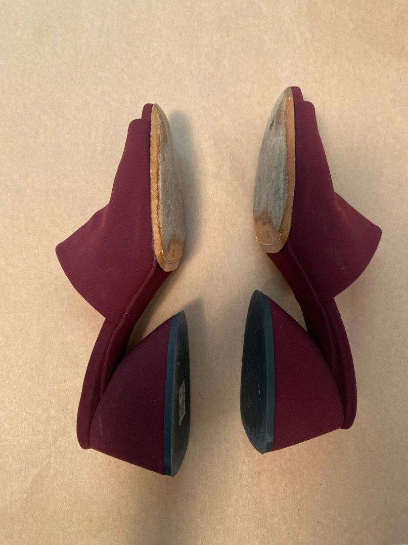 Dries Van Noten Dires Van Noten Sculptural Wrapped Heels Size US 7.5 / IT 37.5 - 4 Thumbnail