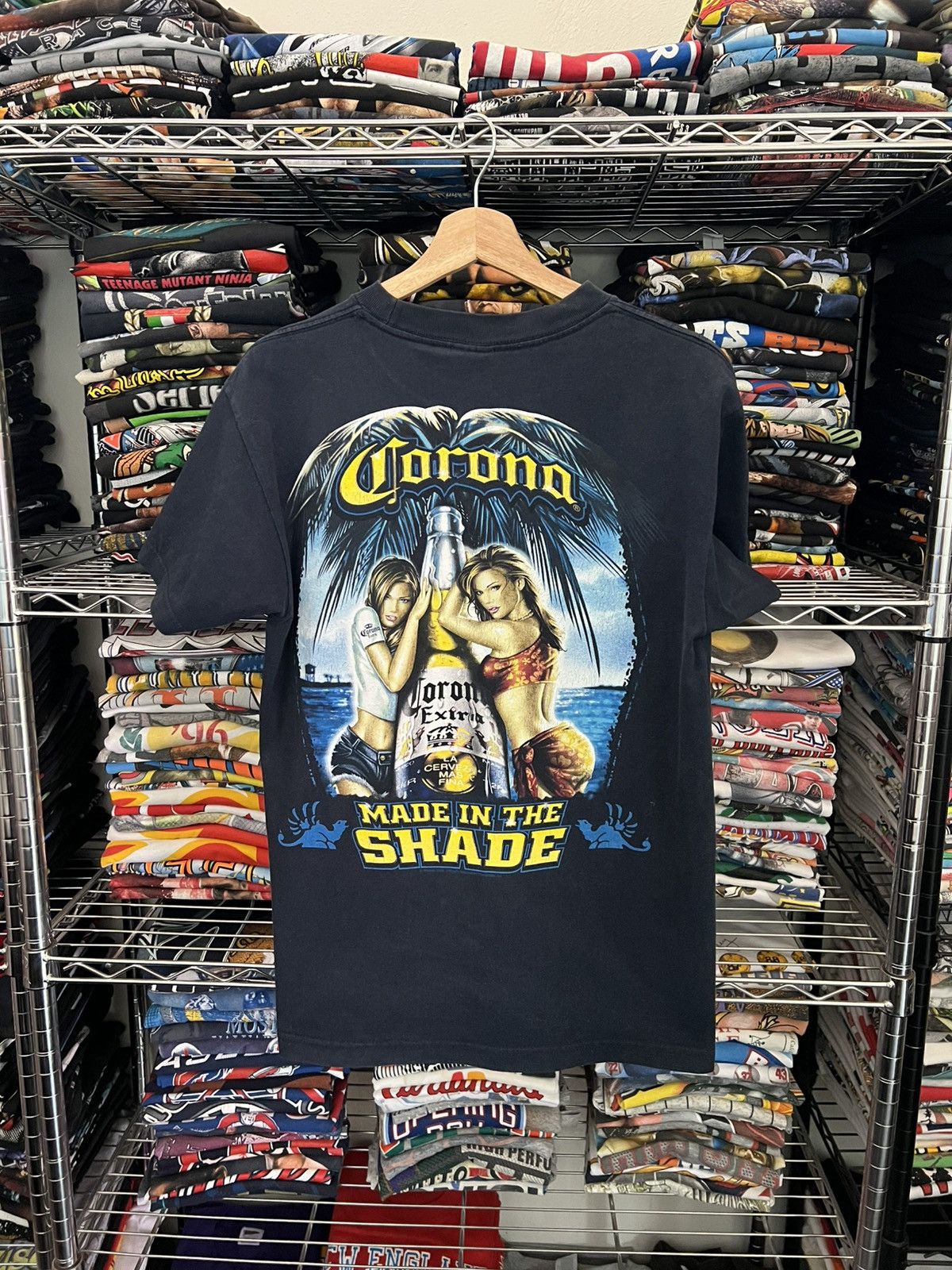 2006 Corona Extra Beer Made in the Shade Sexy Tee