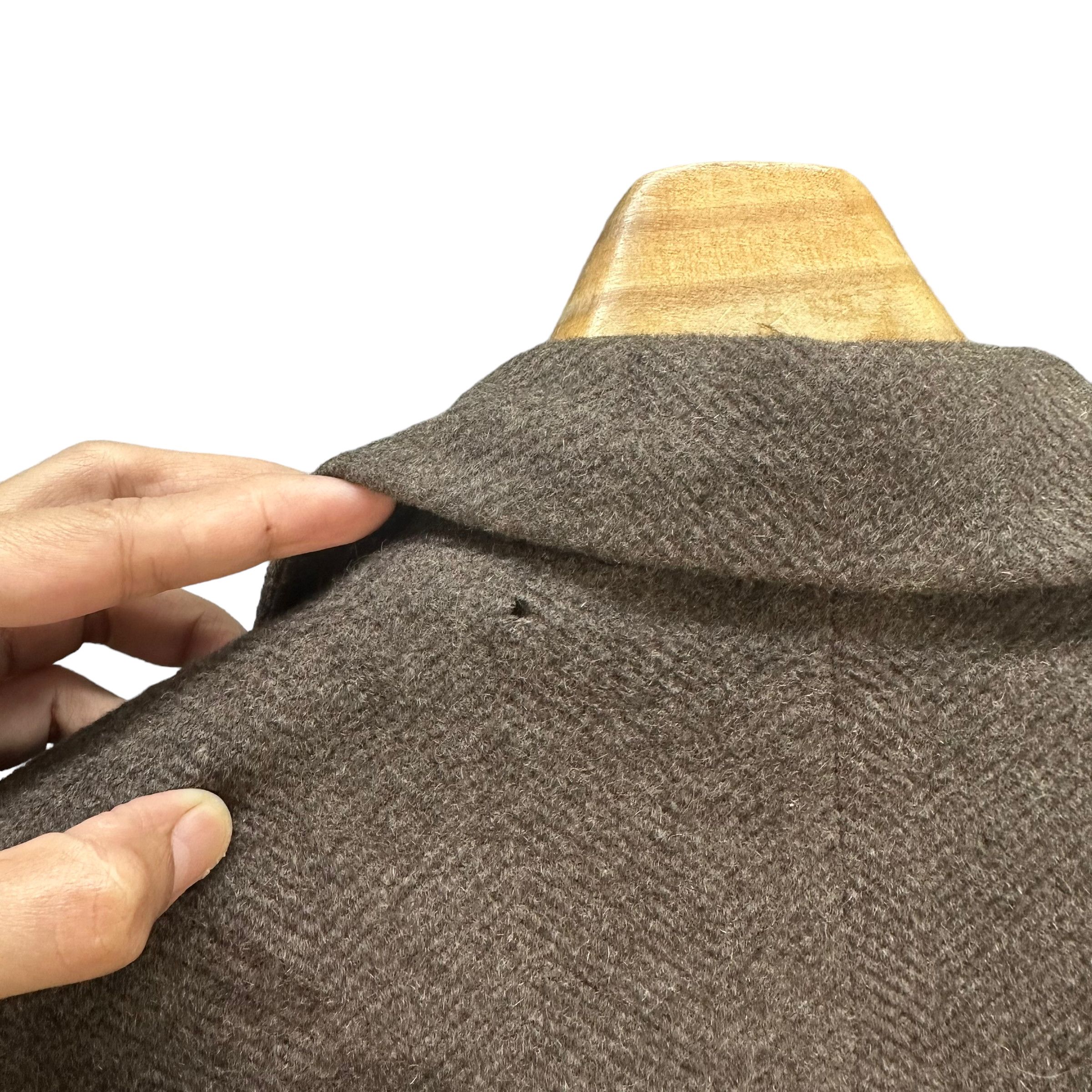 Burberry VINTAGE 90's BURBERRYS' WOOL OVERCOAT JACKET #8387-006 Size US L / EU 52-54 / 3 - 12 Thumbnail