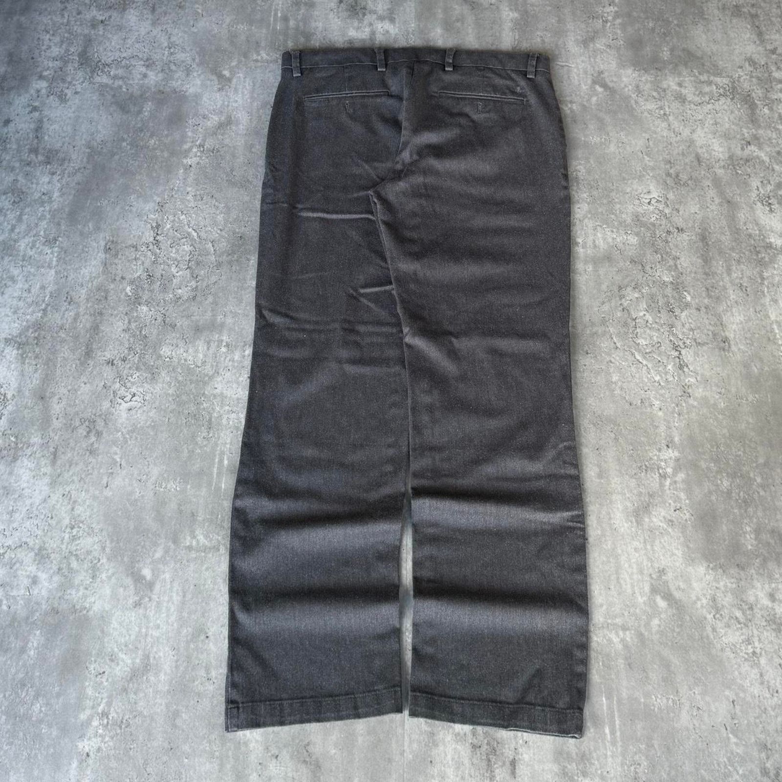 Japanese Brand × Vintage Vintage Y2K Tonal Grey Essential Casual Grunge Opium Pants Size US 36 / EU 52 - 2 Thumbnail