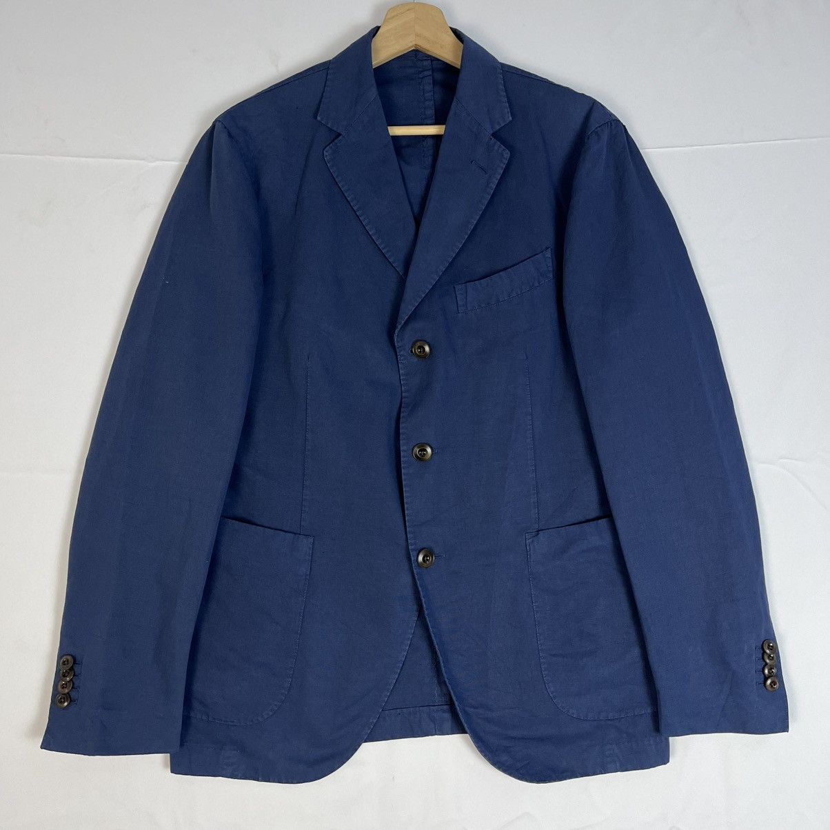 Boglioli Vintage Boglioli Cotton/Linen Coat Size US M / EU 48-50 / 2 - 1 Thumbnail