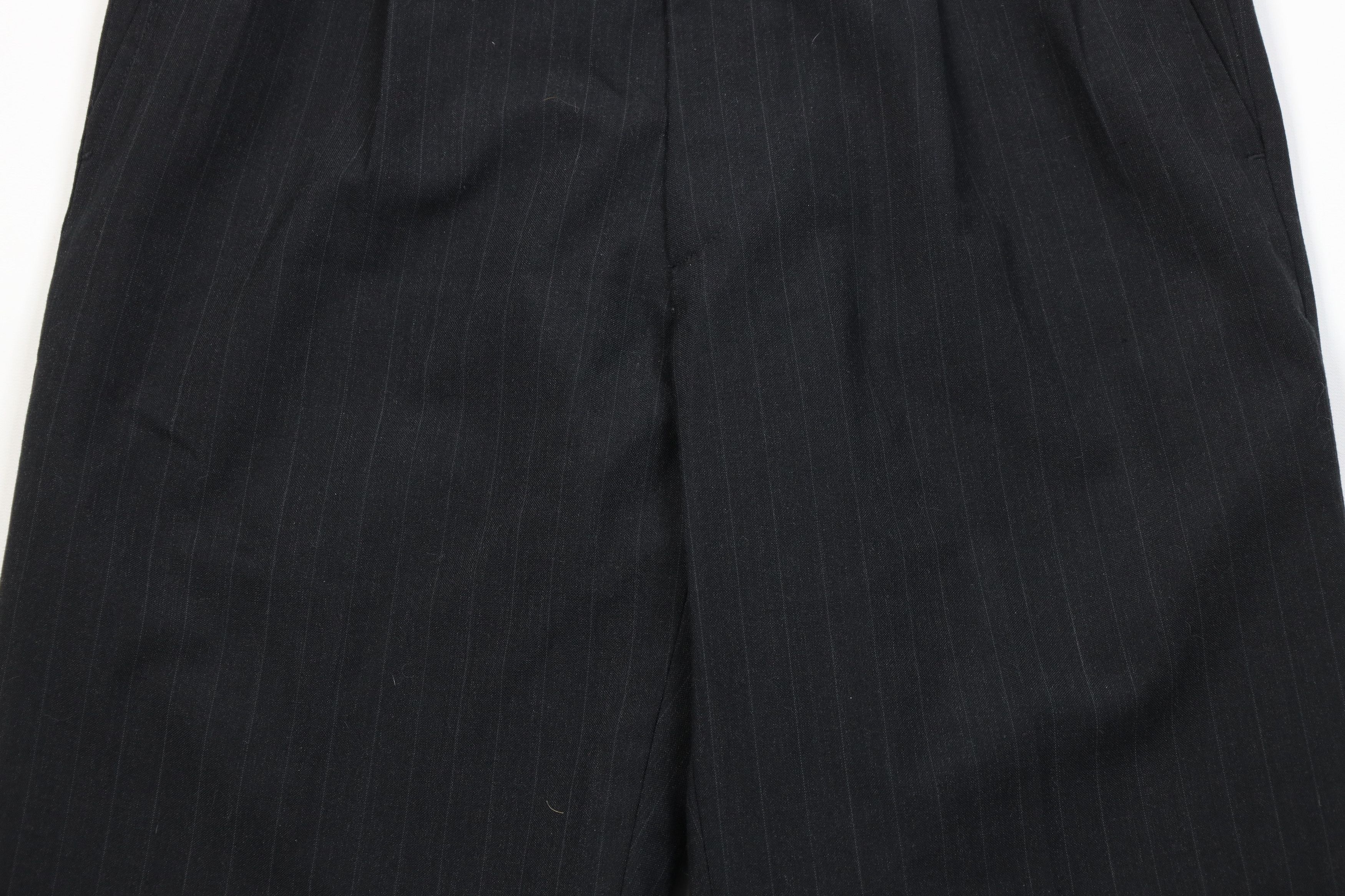 Vintage Vintage 90s Streetwear Knit Pinstriped Wide Leg Chino Pants Size US 32 / EU 48 - 3 Thumbnail
