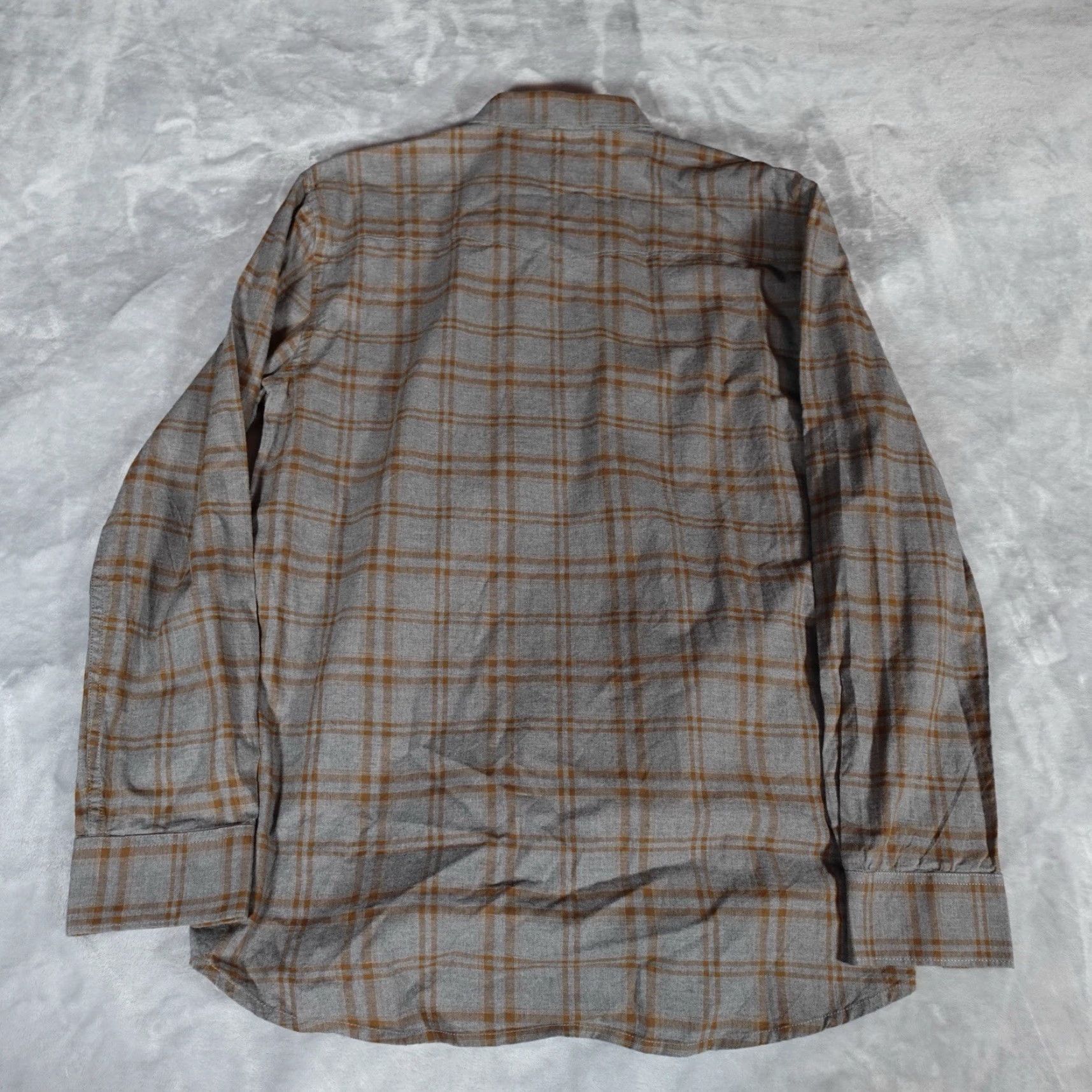 Vintage VINTAGE Flynt Western Men’s Casual Shirt L Gray Plaid Long Sleeve Snap Button-Up 90s Cowboy Slim Fit Size US L / EU 52-54 / 3 - 4 Thumbnail