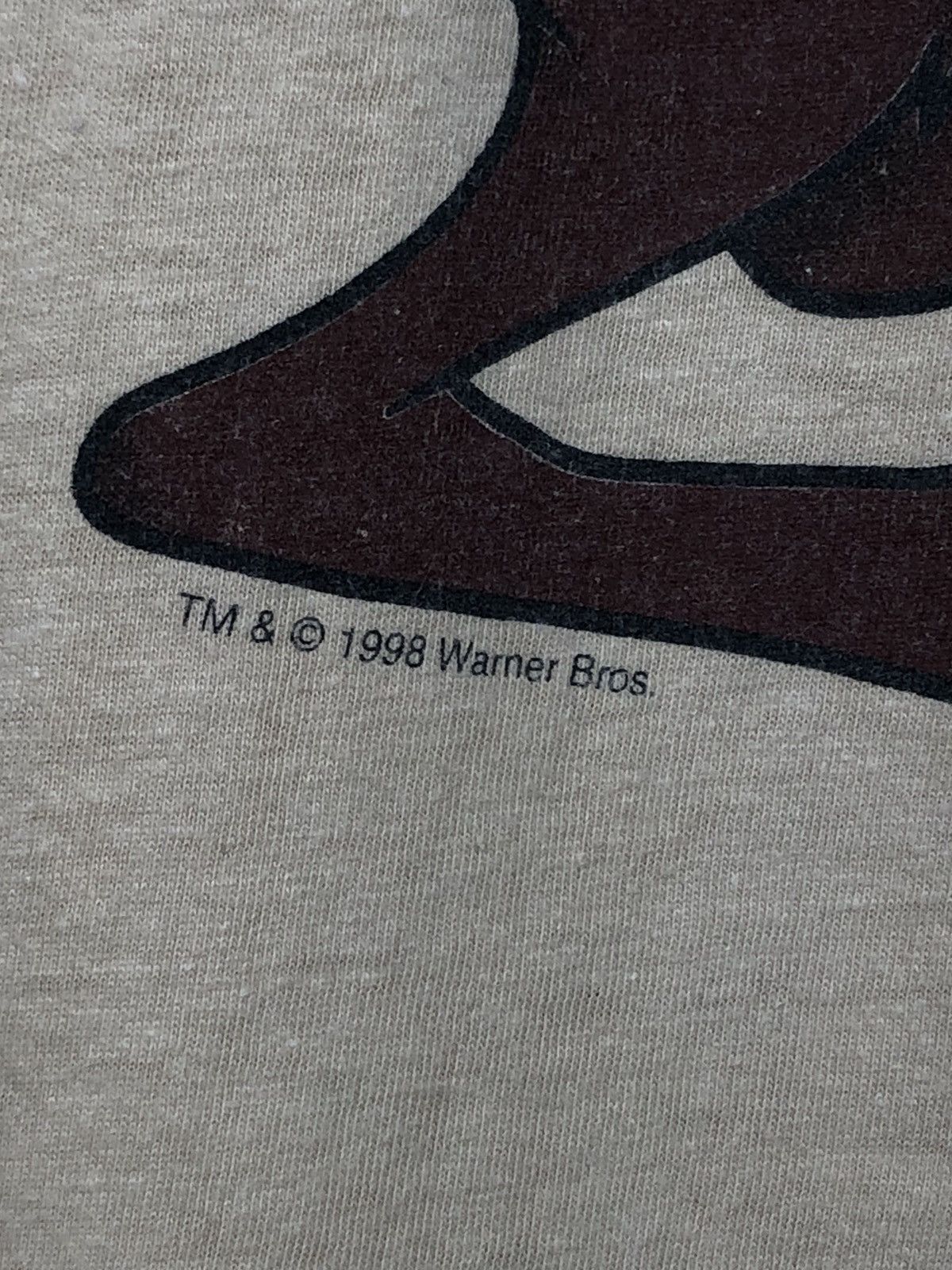 Cartoon Network × Vintage × Warner Bros Vintage 1998 Taz Tasmanian Devil Rock and Roll Animal Tee Size US L / EU 52-54 / 3 - 4 Thumbnail