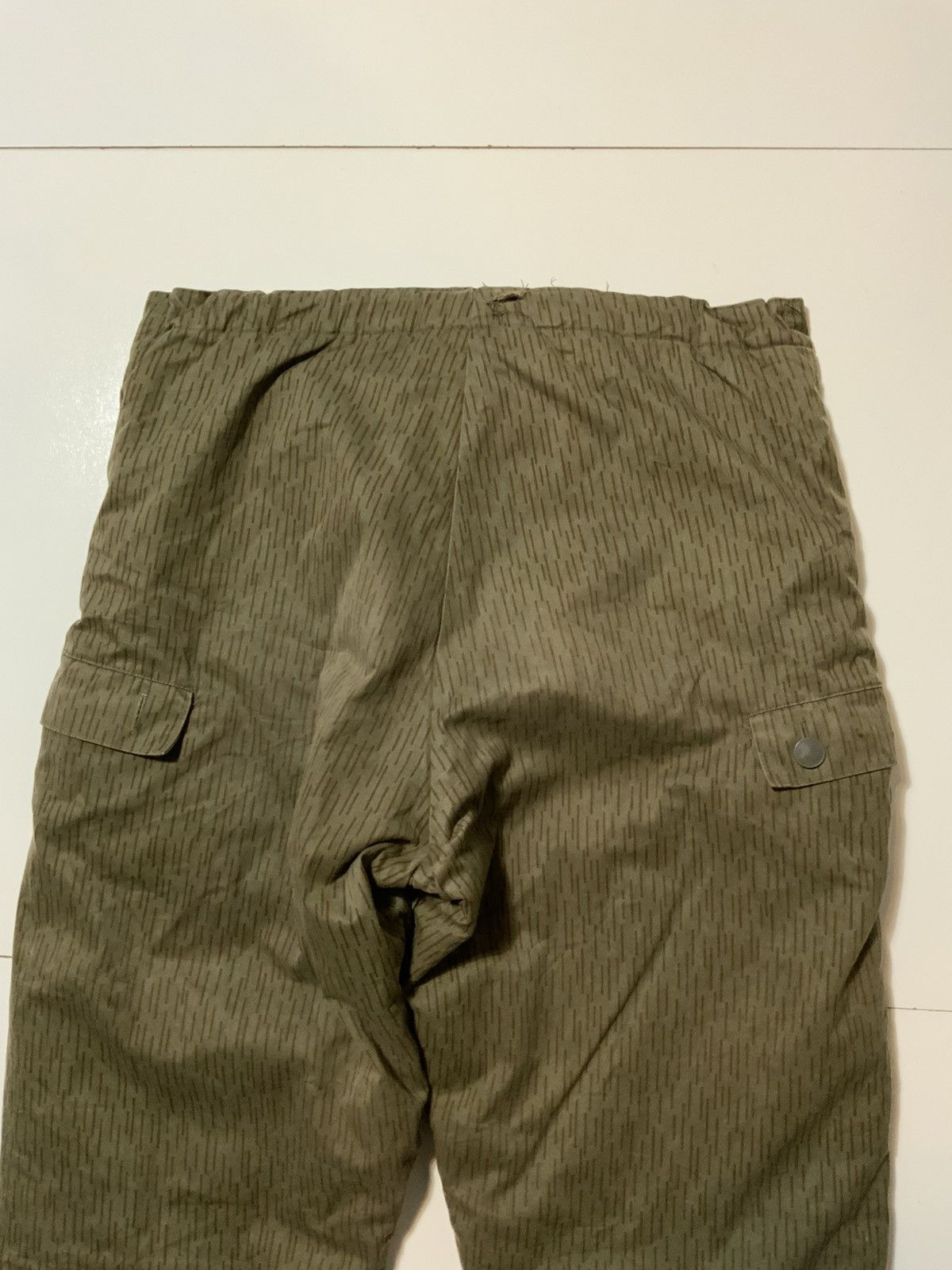 Vintage VTG East German NVA Strichtarn Rain Drop Camouflage Pants Size US 40 / EU 56 - 14 Thumbnail