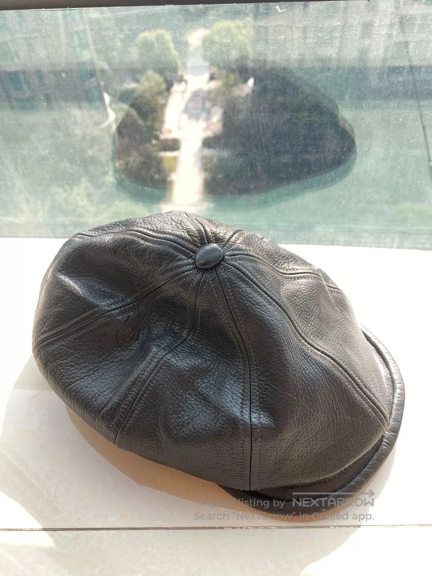 Freewheelers freewheelers leather derby hat cap. Size ONE SIZE - 1 Thumbnail