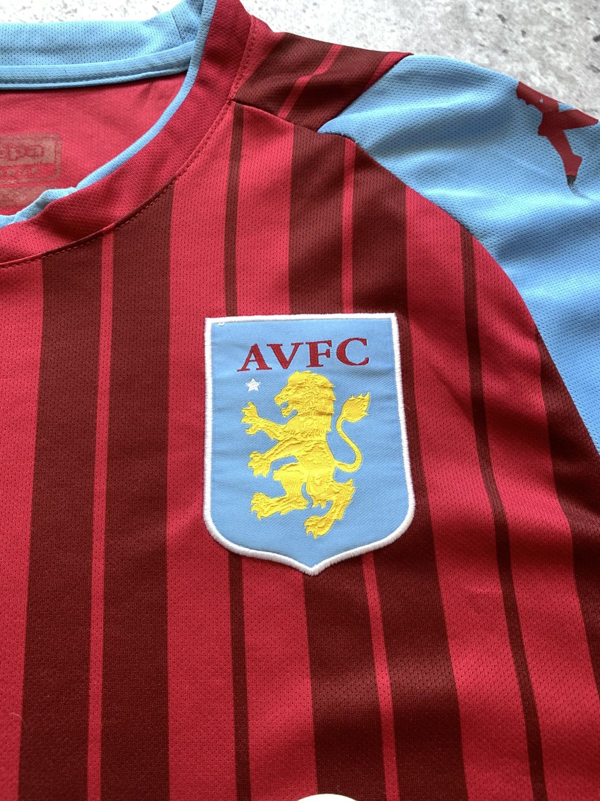 Kappa 🔥ASTON VILLA KAPPA 2019/20 HOME SOCCER JERSEY Size US XL / EU 56 / 4 - 4 Thumbnail
