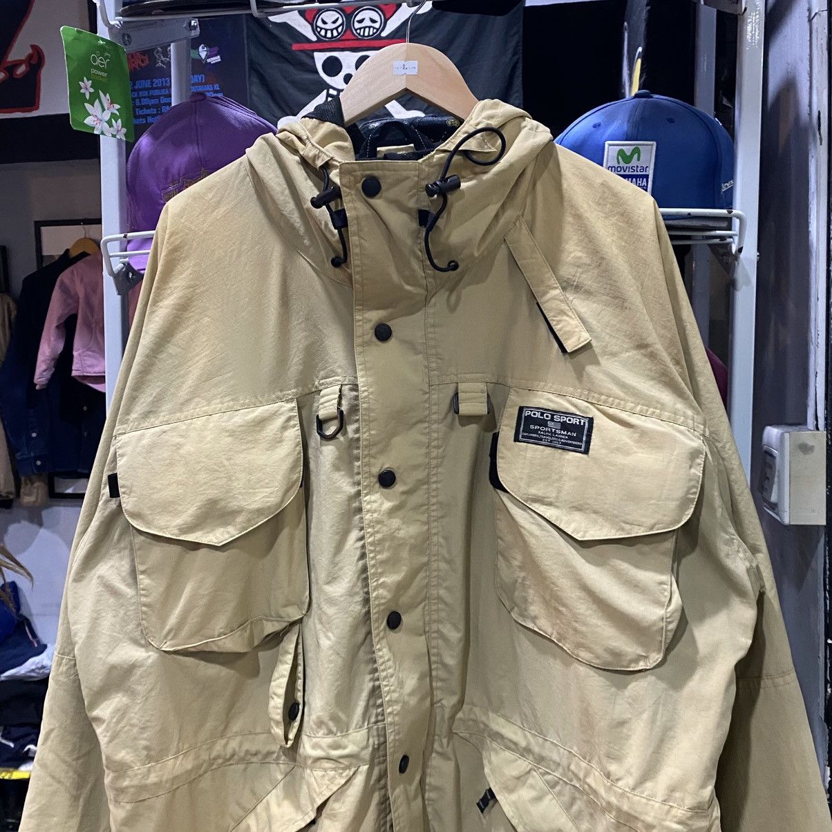 Polo Ralph Lauren × Vintage Vintage Polo Ralph Lauren Sportsman Tactical Jacket Large Size US XXL / EU 58 / 5 - 4 Thumbnail