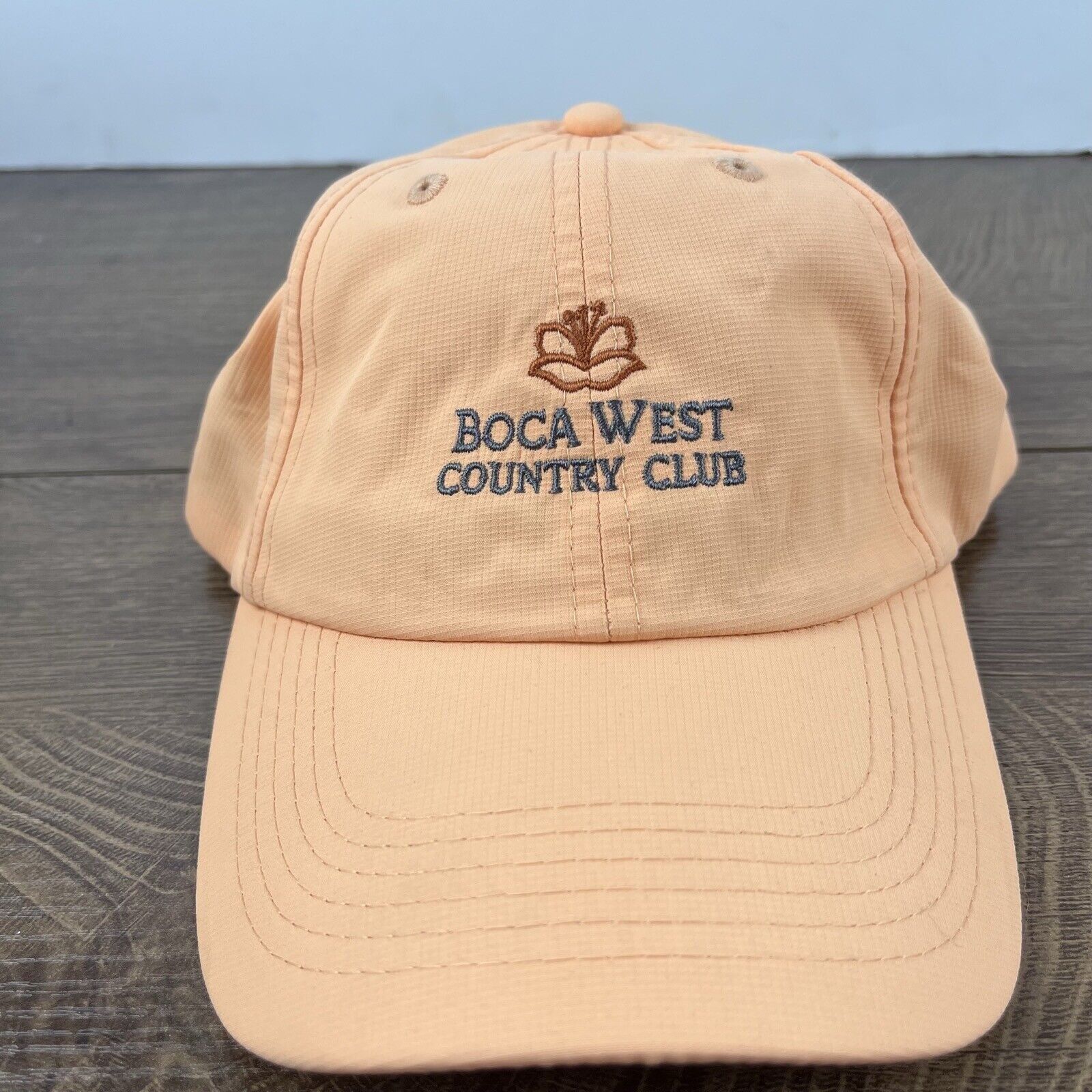 Other Boca West Country Club Adjustable Hat Orange Adjustable Hat Size ONE SIZE - 3 Thumbnail