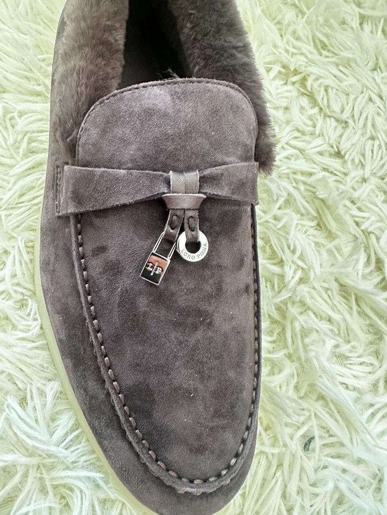 Loro Piana LORO PIANA Coffee colored Mao Mao loafers Size US 6.5 / IT 36.5 - 9 Thumbnail