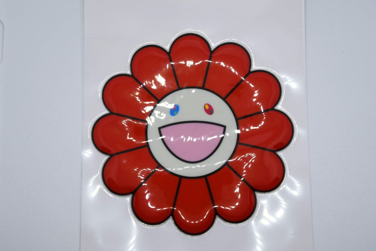 Takashi Murakami Takashi Murakami Bubblingly Sticker Red Ecru Beige Size ONE SIZE - 4 Thumbnail