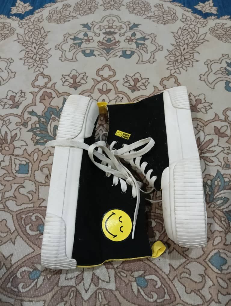 Other SMILY WORLD big logo shoes size 4UK HIGHCUT 6US Size US 6 / IT 36 - 1 Thumbnail