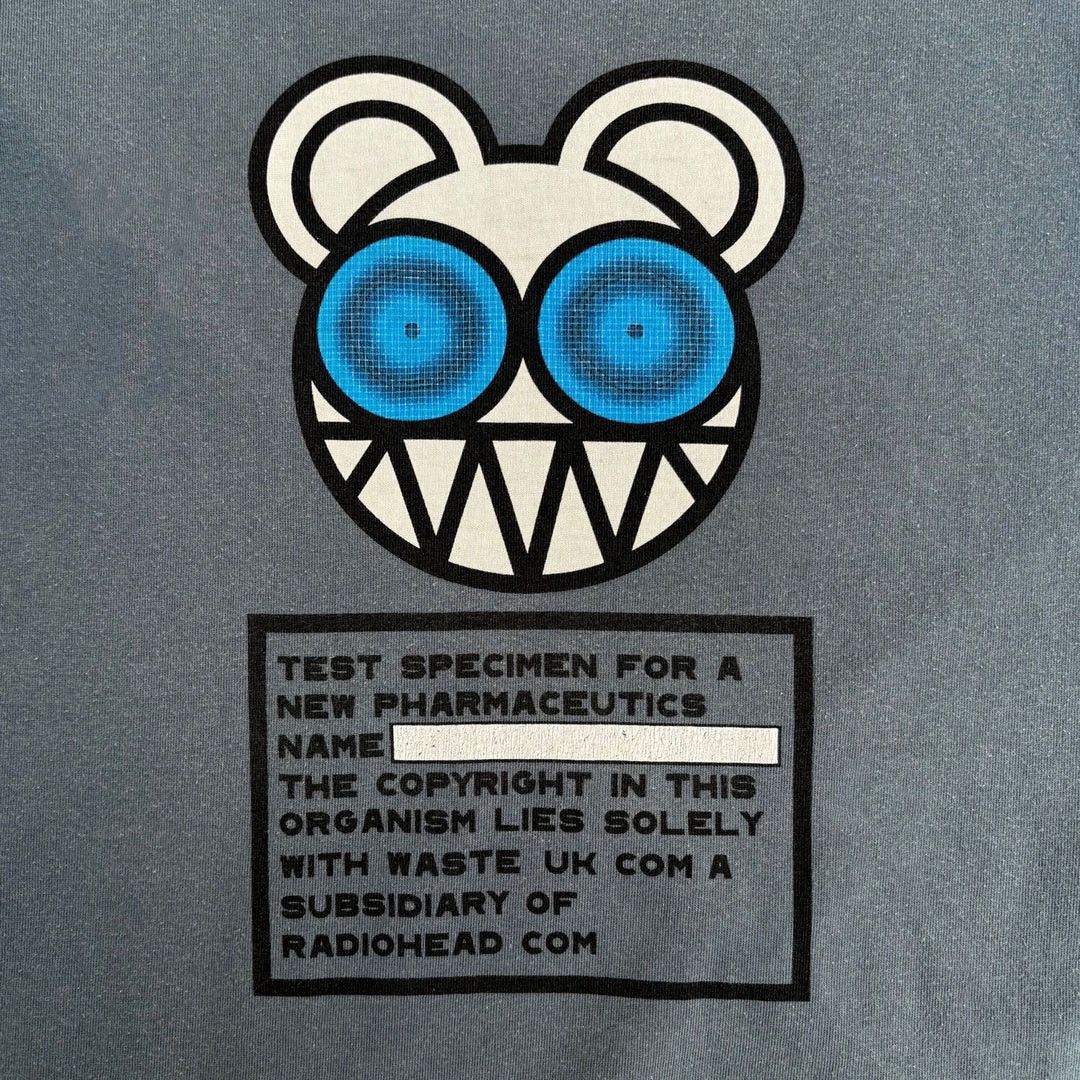 Band Tees Radiohead 2003 Vintage Hail Thief Band Waste Concert T-Shirt Size US M / EU 48-50 / 2 - 2 Thumbnail
