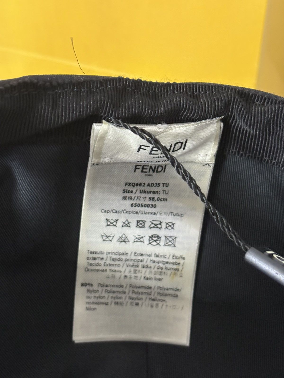 Fendi Fendi Cap California Sky Size ONE SIZE - 5 Thumbnail