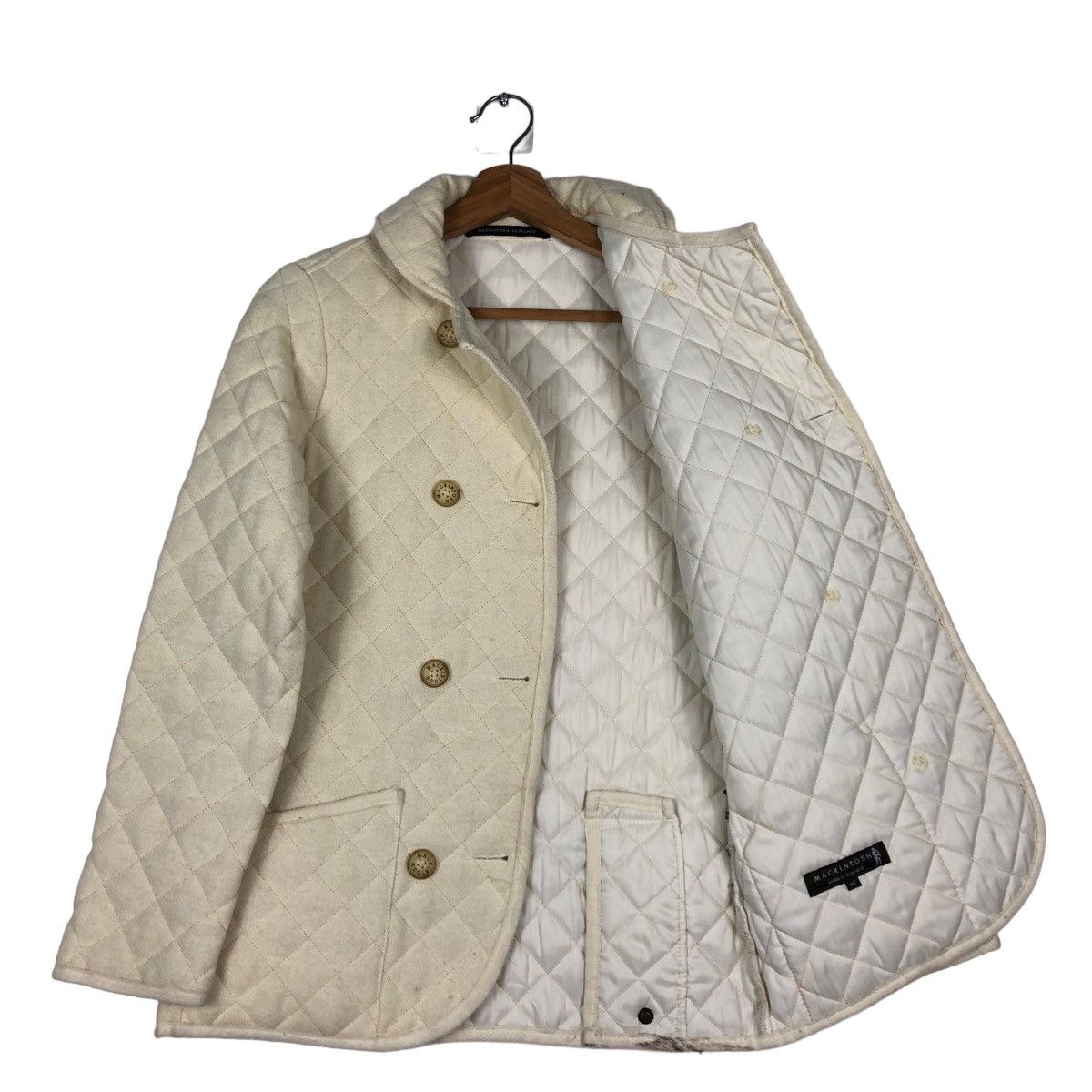 Japanese Brand 🔥Vintage Mackintosh Made in Scotland Quilted Jacket Size US M / EU 48-50 / 2 - 11 Thumbnail