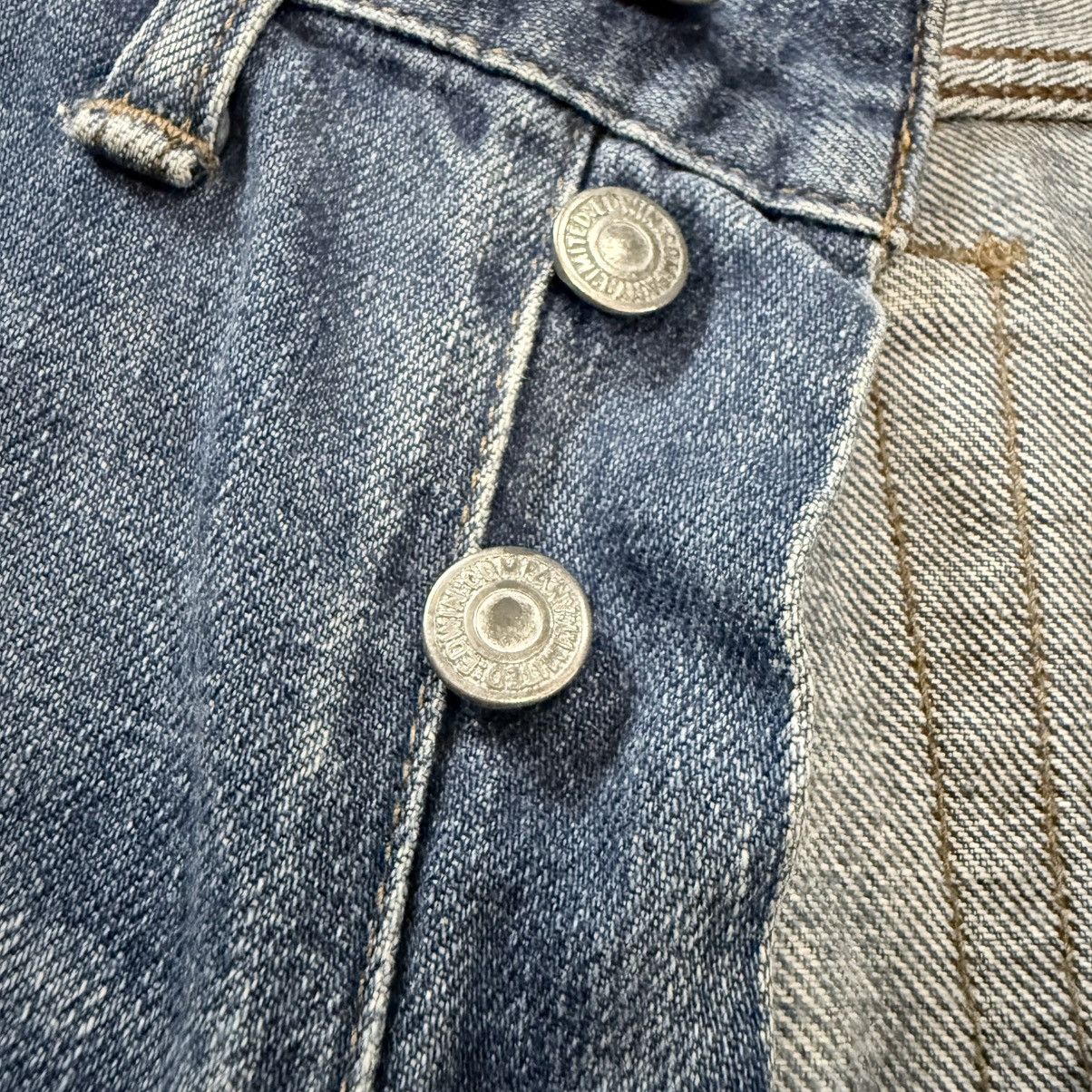 Edwin Vintage 90s Distressed Heavy Faded Wash Japanese Denim Jeans Size US 29 - 17 Thumbnail