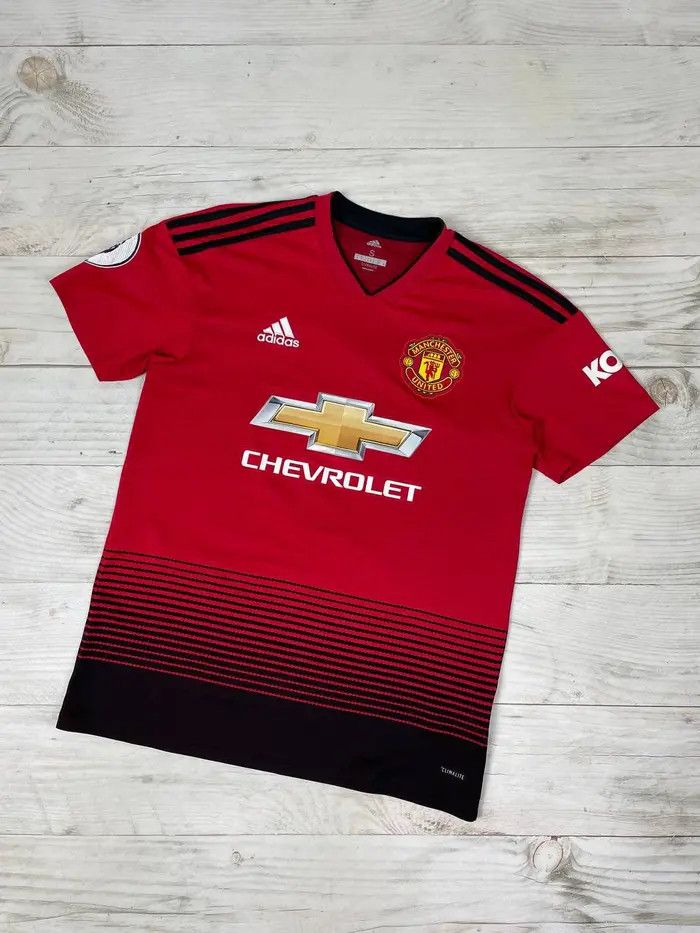 Adidas Adidas Manchester United 2018 2019 Lukaku #9 Home Jersey Size US S / EU 44-46 / 1 - 2 Thumbnail
