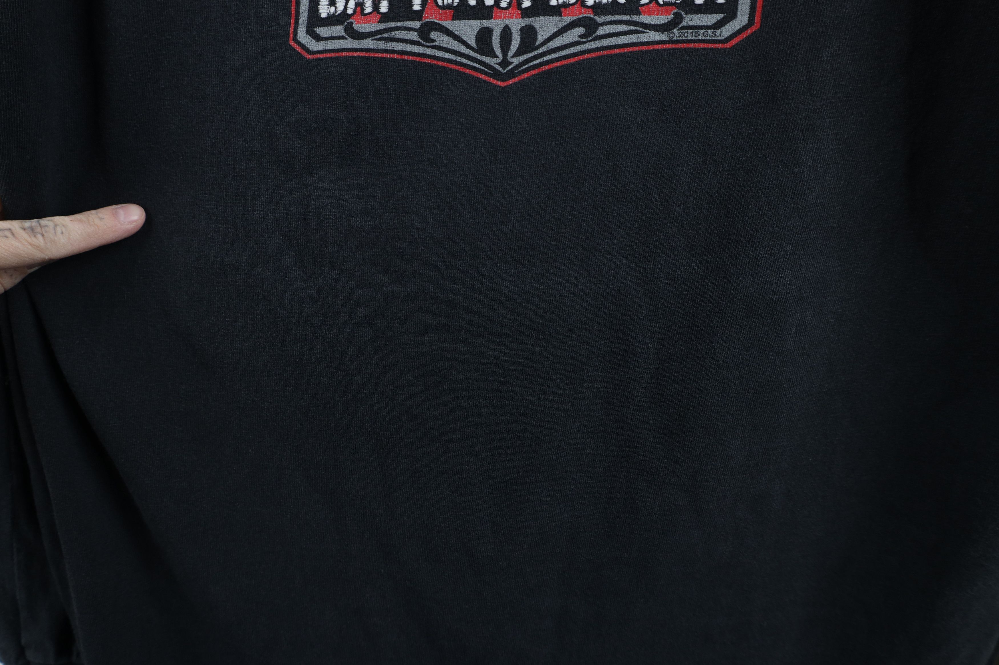 Vintage Vintage Y2K Biketoberfest Skeleton Long Sleeve T-Shirt Black Size US L / EU 52-54 / 3 - 8 Thumbnail