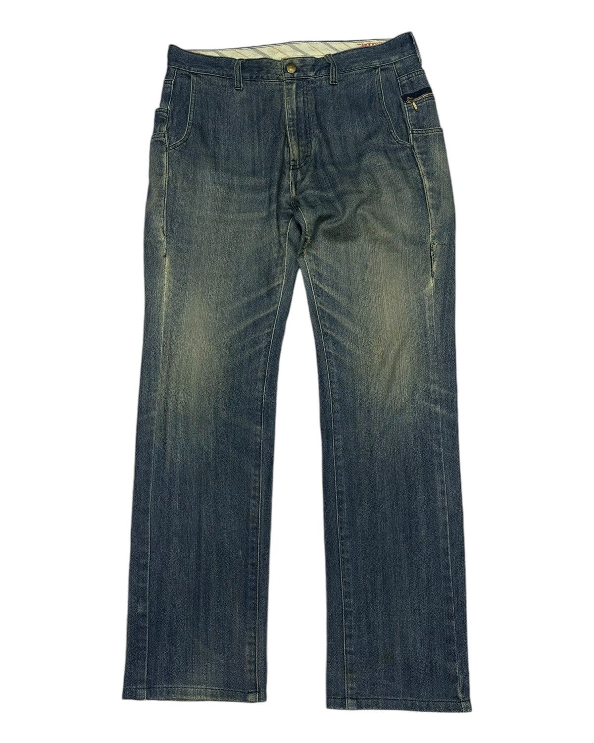 Kapital 🔥Phil Smart Union Made Casual Jeans Size US 34 / EU 50 - 7 Thumbnail
