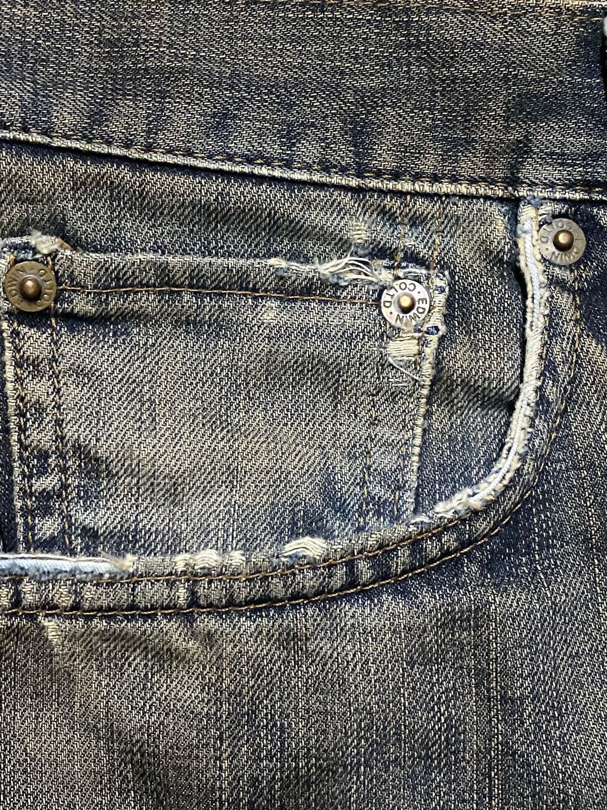 Edwin Vintage Japanese Brand Edwin 503 Rusty Loose Jeans Size US 32 / EU 48 - 9 Thumbnail