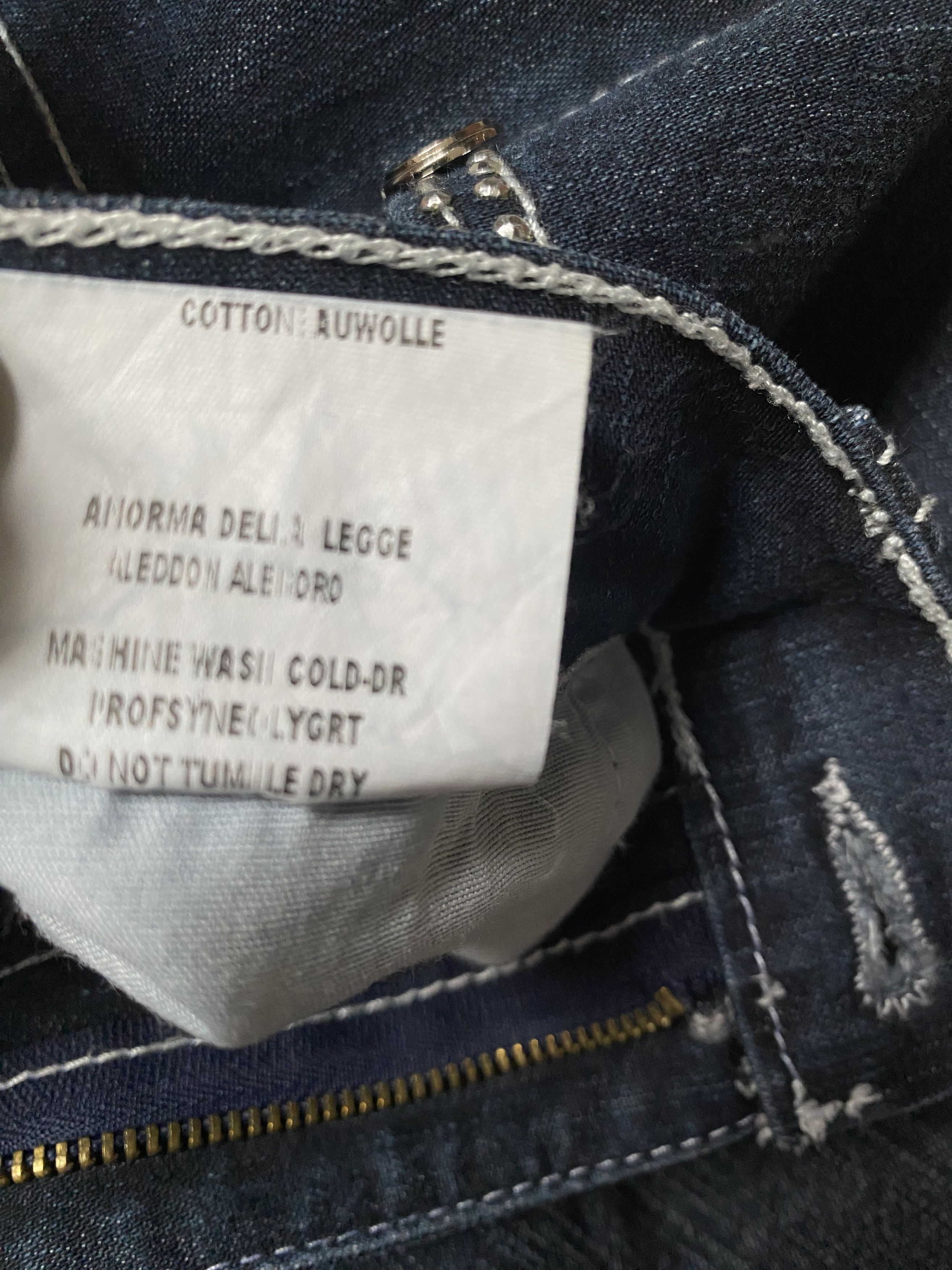 Armani × Emporio Armani × Giorgio Armani Armani Jeans Dark Vintage Denim – Size 31 👖✨ Size 31" - 4 Thumbnail