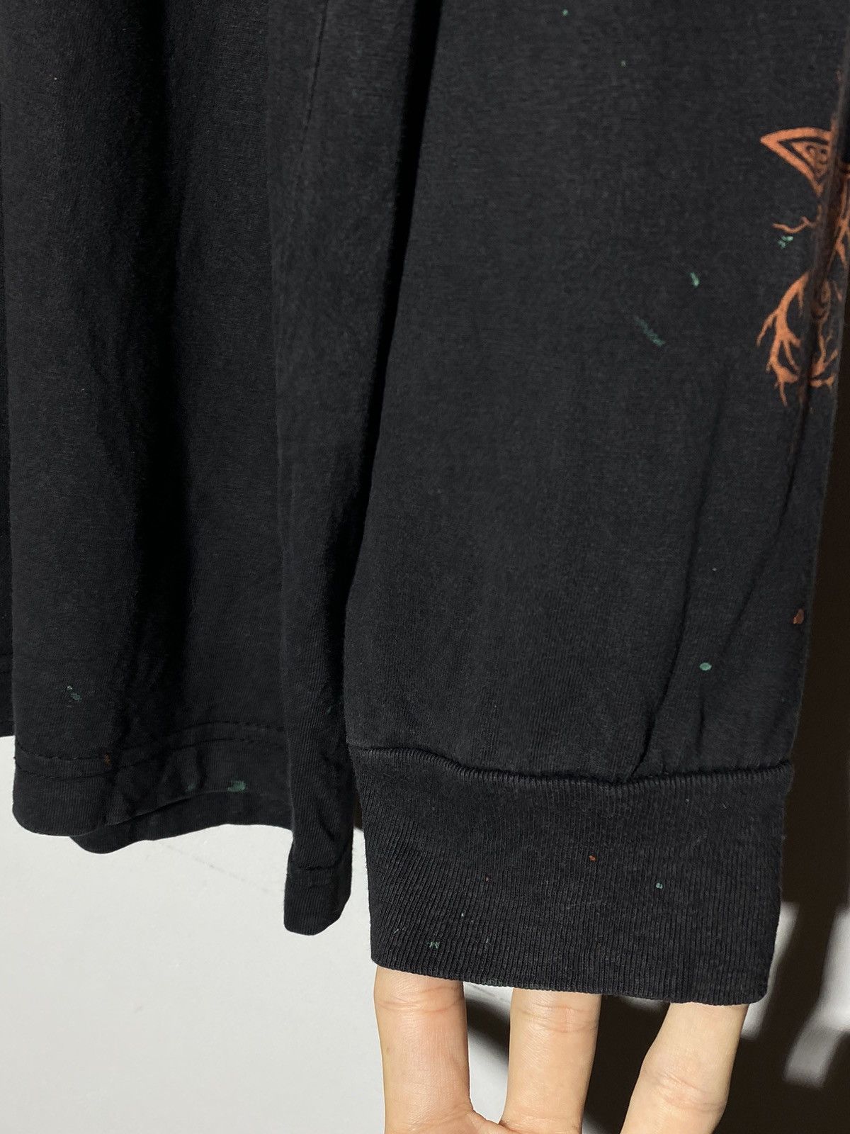 Band Tees Vintage 2000 Finntrolz Black Metal Band Long Sleeve Tee Size US XL / EU 56 / 4 - 9 Thumbnail