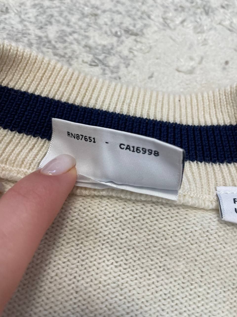 Lacoste Lacoste Wool Sweater Men's Made in France PREPPY Style Size US L / EU 52-54 / 3 - 12 Thumbnail