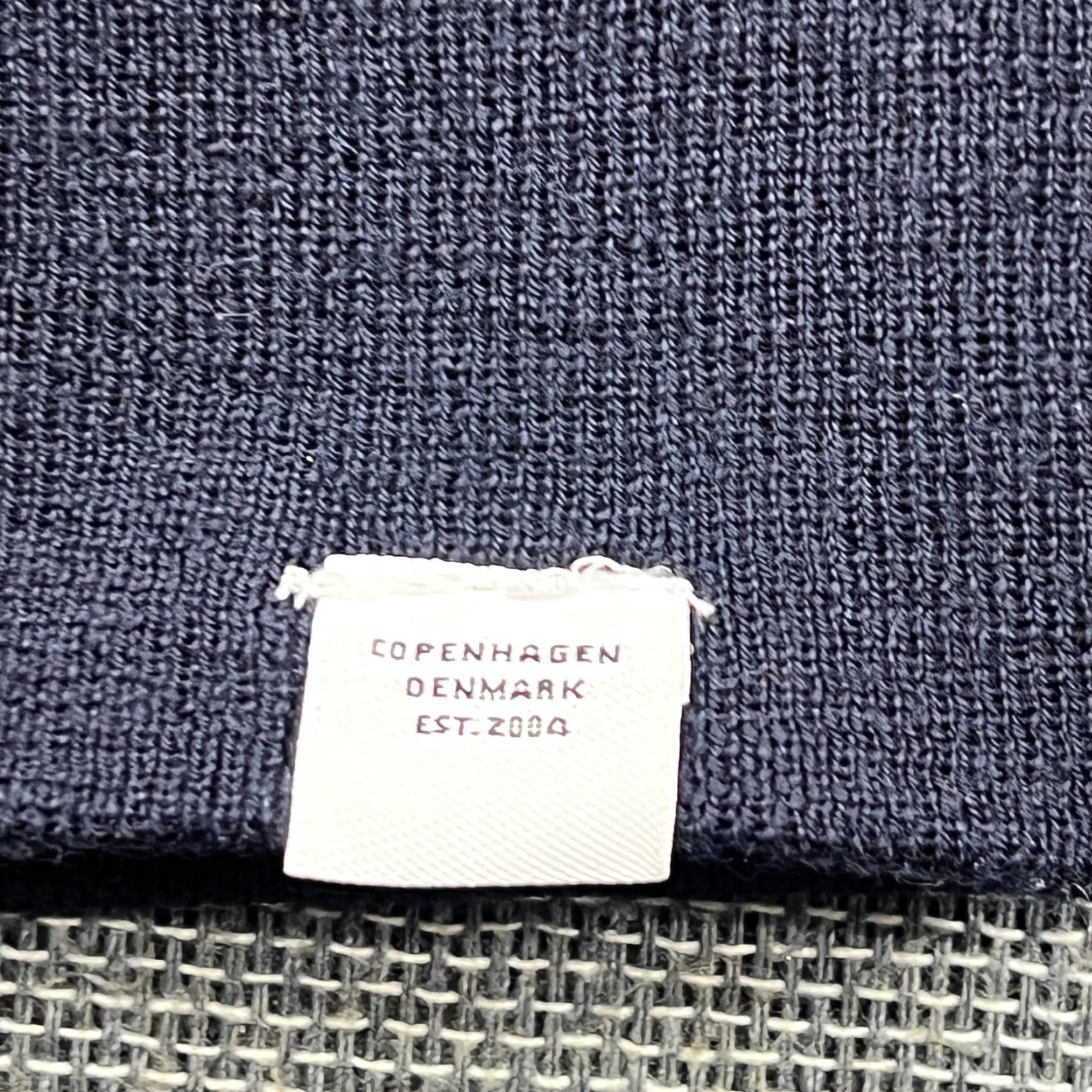 Norse Projects Norse Projects Blue Top Beanie Hat One Size OS 100% Merino Wool Size US M / EU 48-50 / 2 - 6 Thumbnail